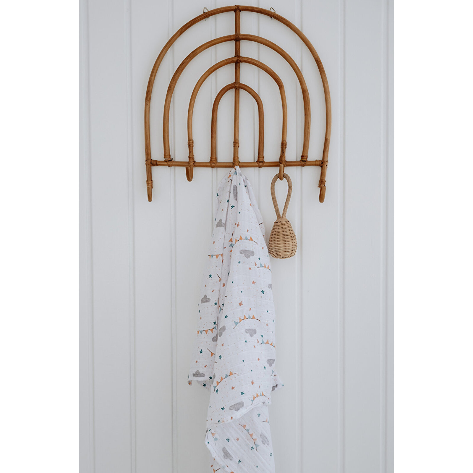 100x110 cm %100 Pamuk Müslin Battaniye – Yumuşak, Nefes Alabilen, Çok Amaçlı Bebek Örtüsü