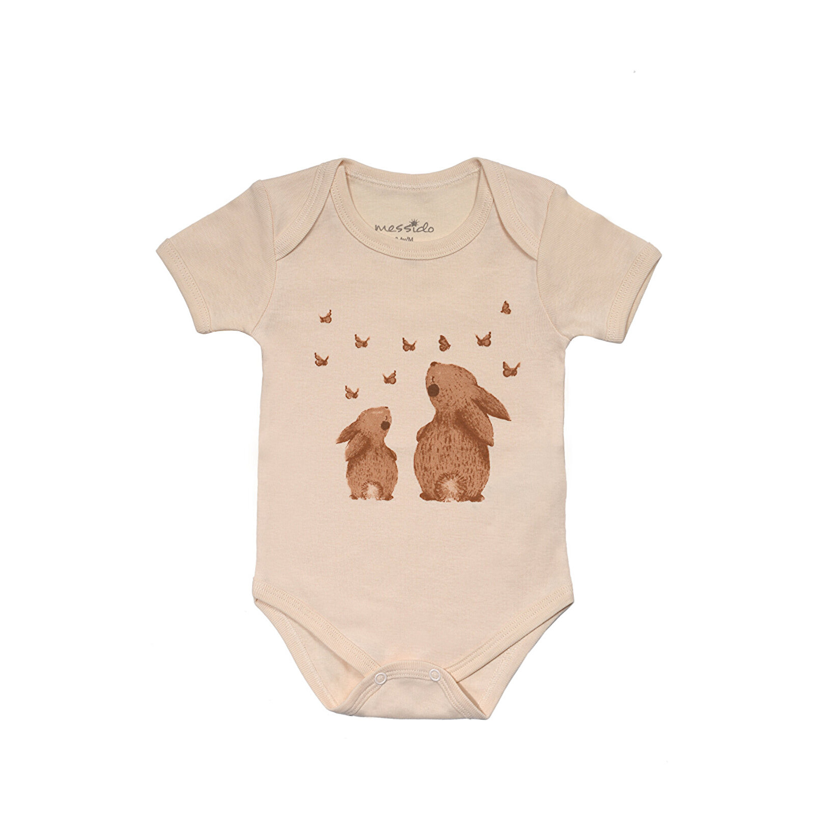 % 100 Pamuk 3'lü Bebek Body - Unisex % 100 Pamuk 3'lü Bebek Body - Unisex