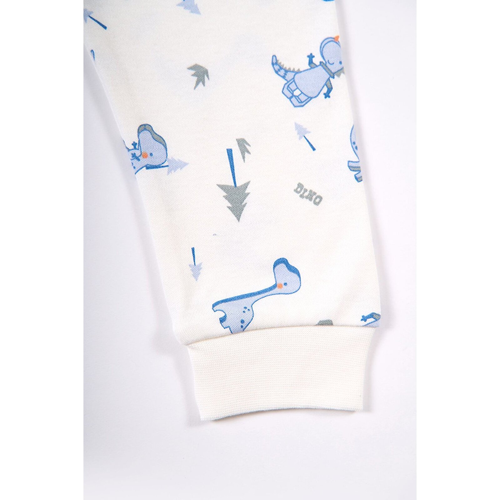 Çocuk Pijama 1-5 Yaş Dinazor Desen