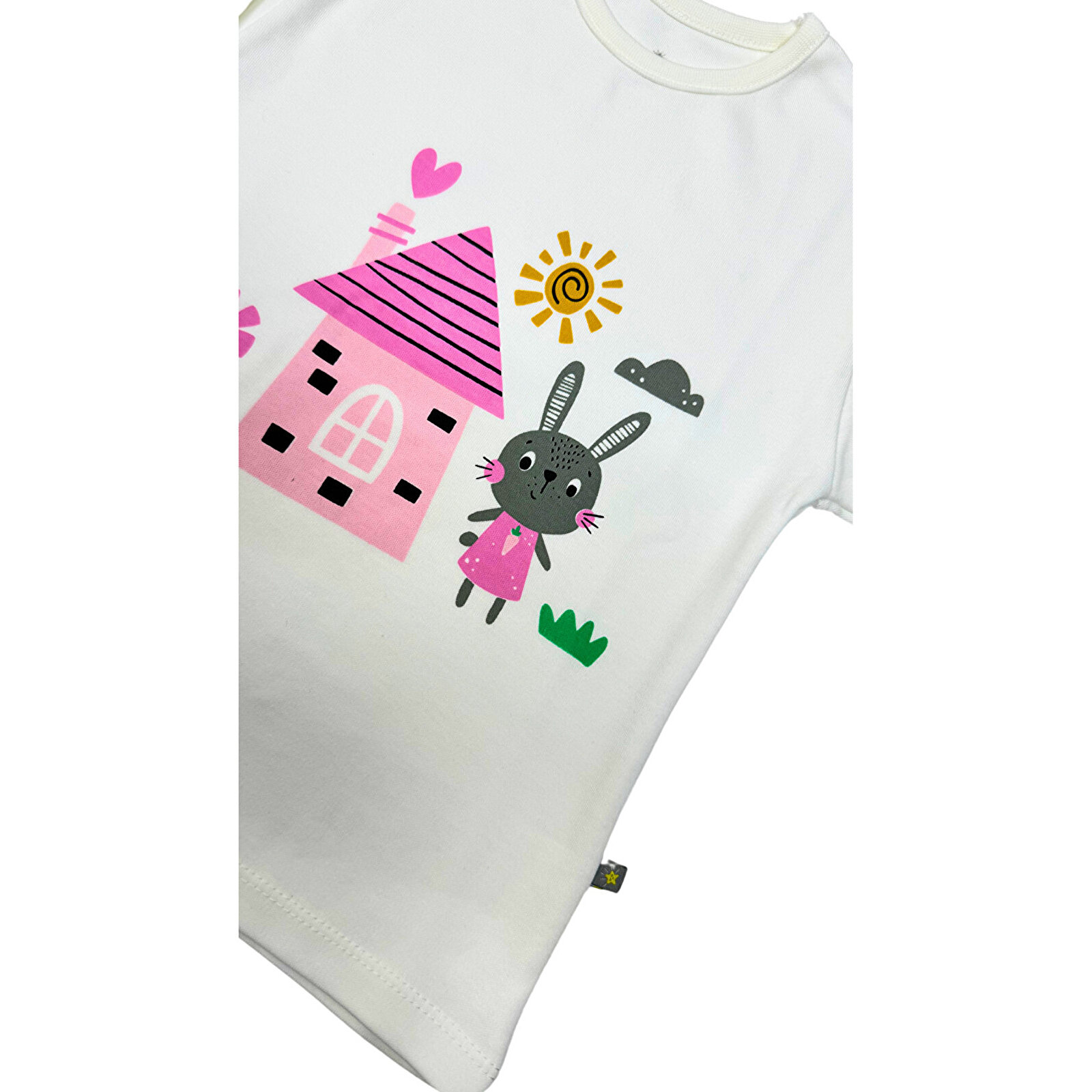 Çocuk Pijama 1-5 Yaş Tavşan Desen Çocuk Pijama 1-5 Yaş Tavşan Desen