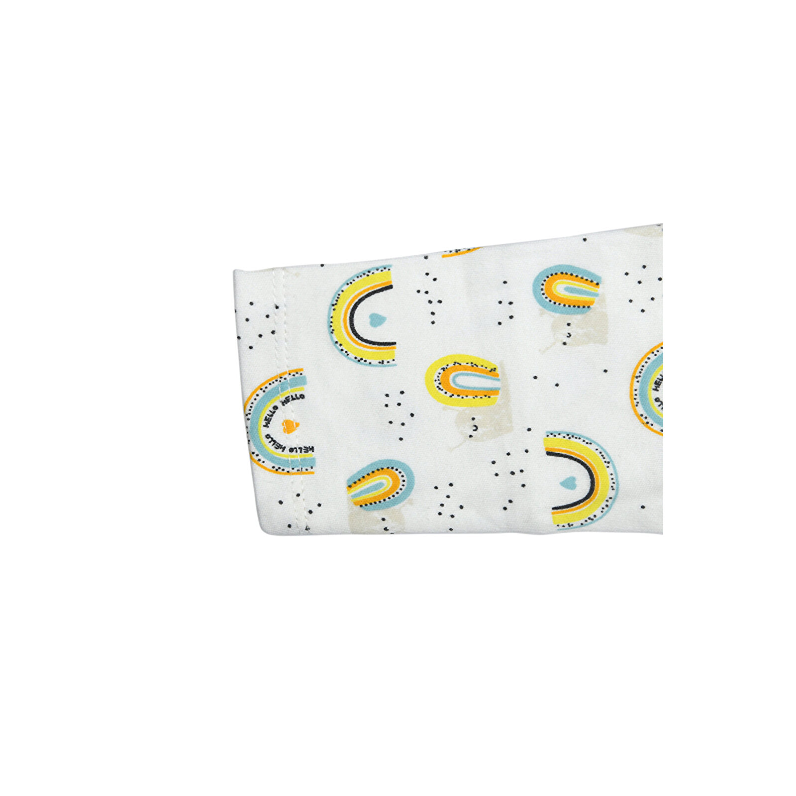 Çocuk Pijama Takımı 1-5 Yaş Gökkuşağı Desen Çocuk Pijama Takımı 1-5 Yaş Gökkuşağı Desen