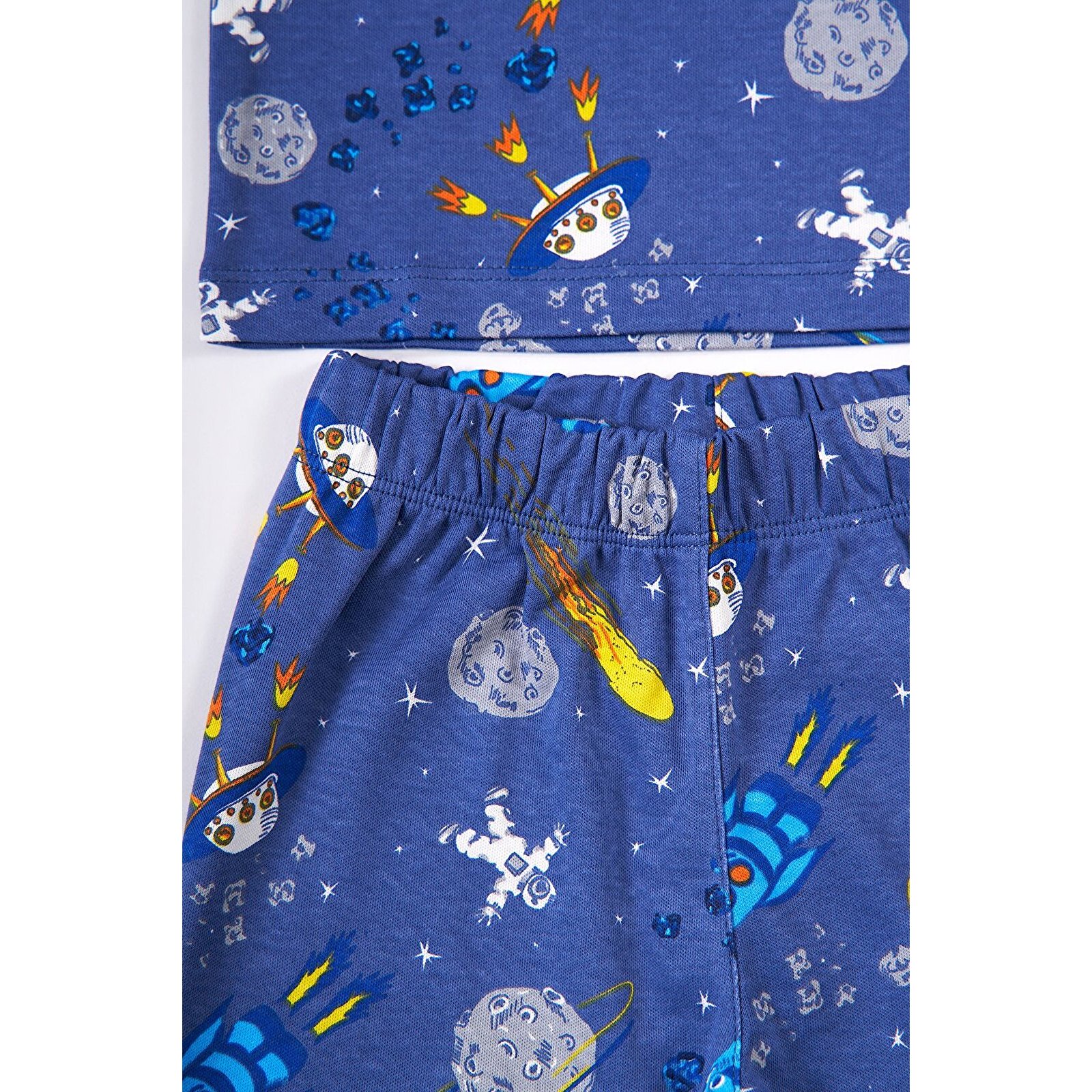 Çocuk Pijama Takımı 1-5 Yaş Uzay Desen