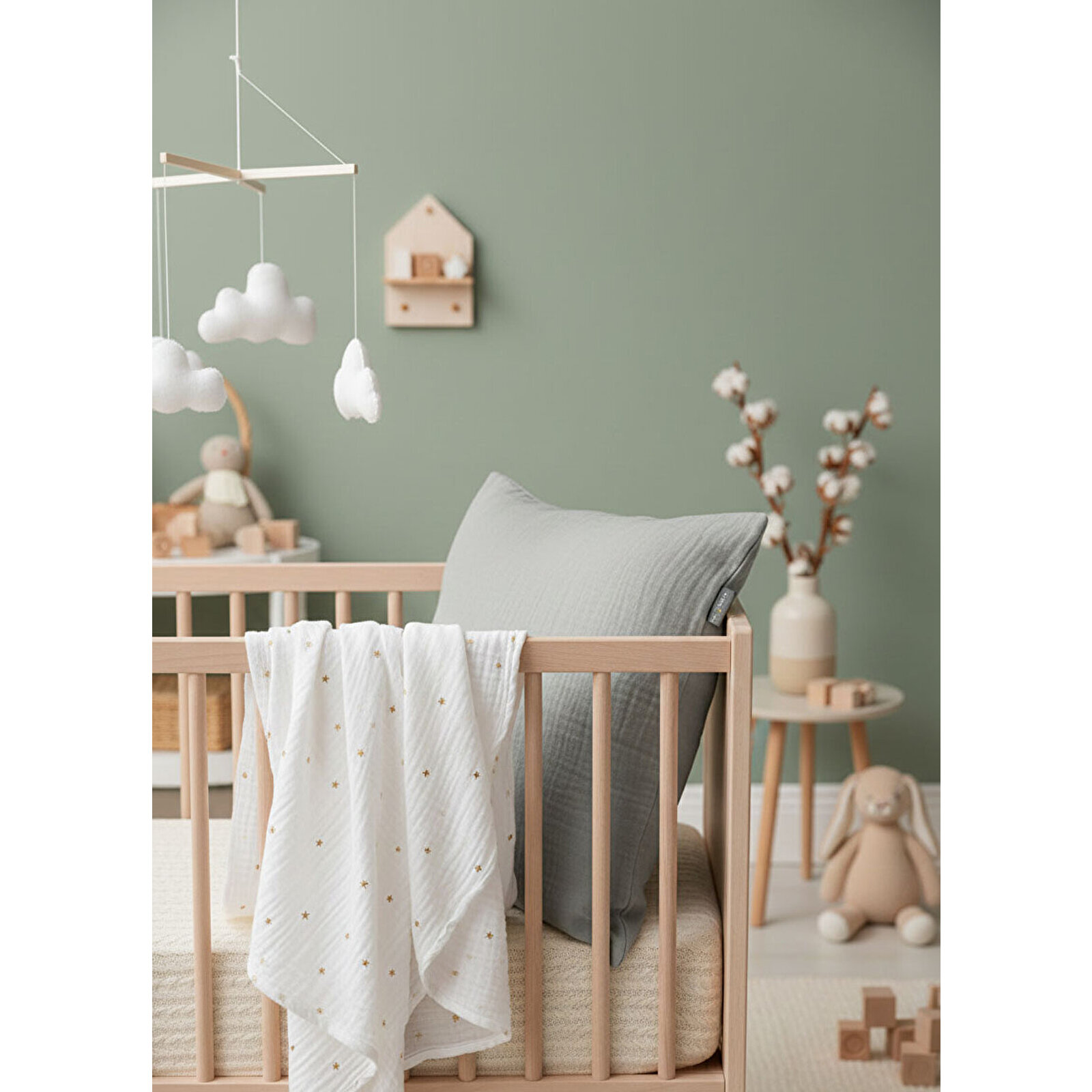 Bebek Yastık Kılıfı Bebek Yastık Kılıfı