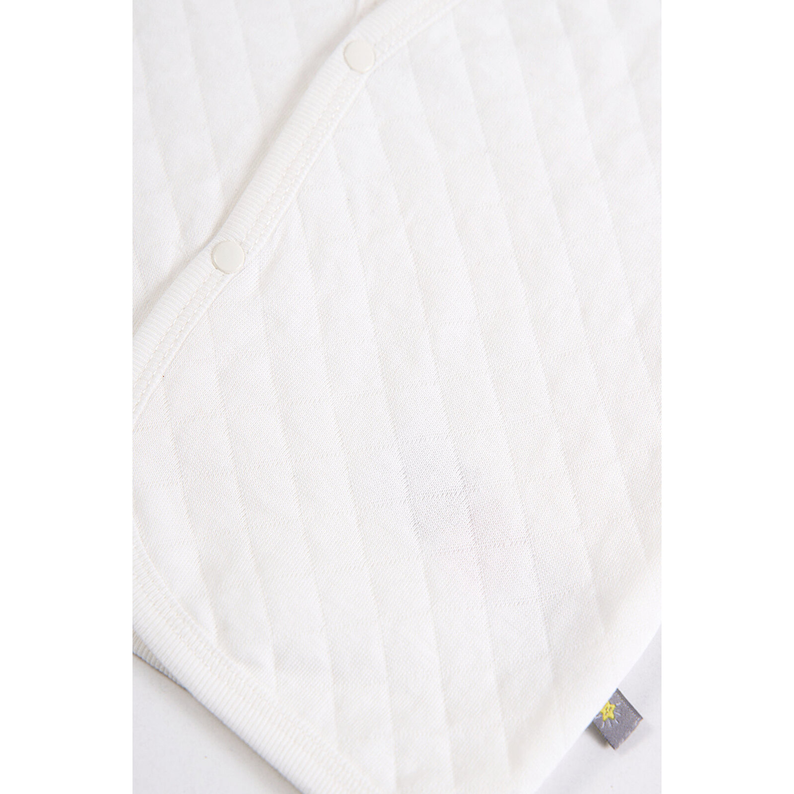 Kapitone Bebek Yelek- Beyaz