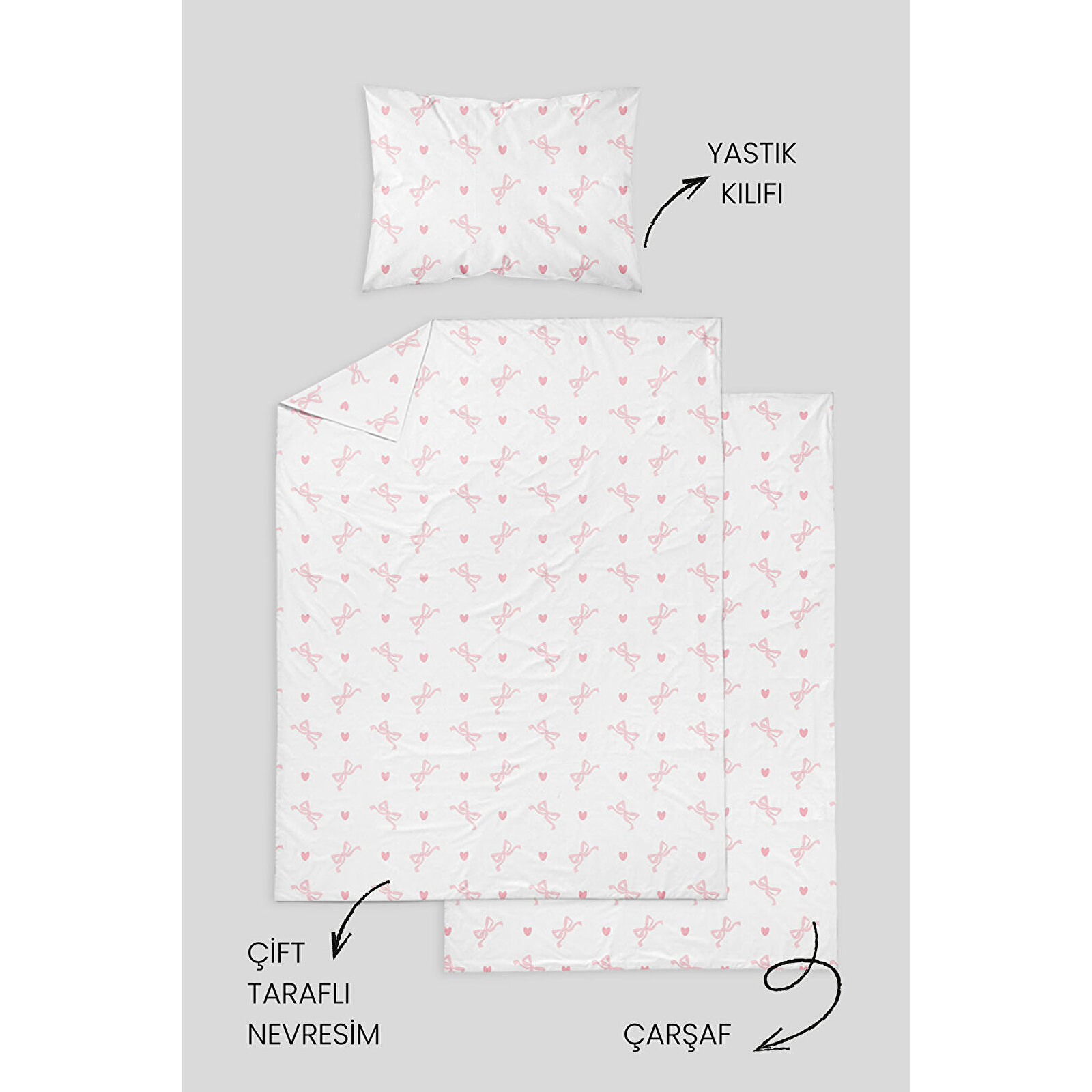 %100 Pamuklu Poplin Anne Yanı Beşik Nevresim Seti 60x100 cm - Sevimli Uzay Macerası %100 Pamuklu Poplin Anne Yanı Beşik Nevresim Seti 60x100 cm - Sevimli Uzay Macerası