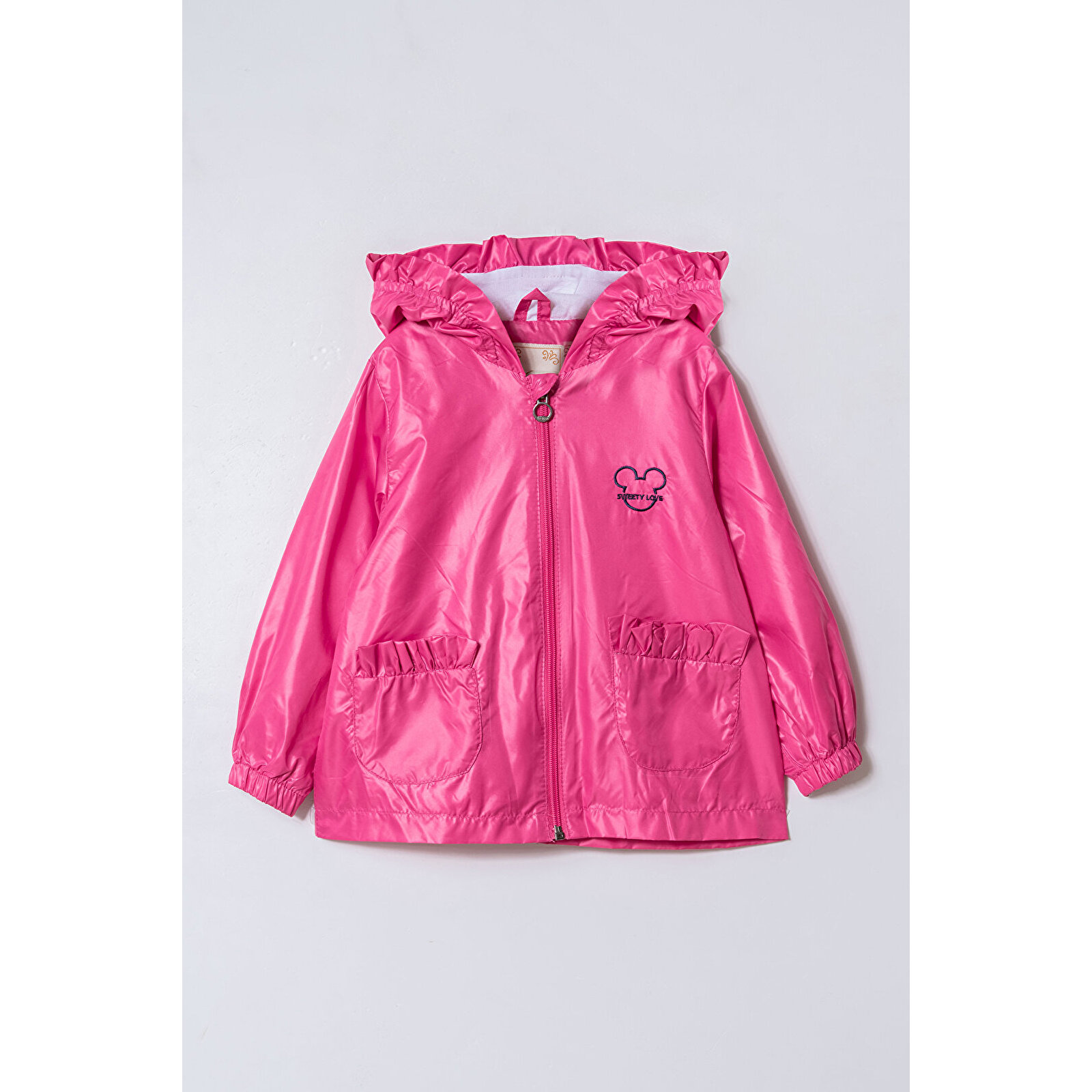 Kız Çocuk Kapüşonlu Rüzgarlık & Yağmurluk 1 - 5 Yaş