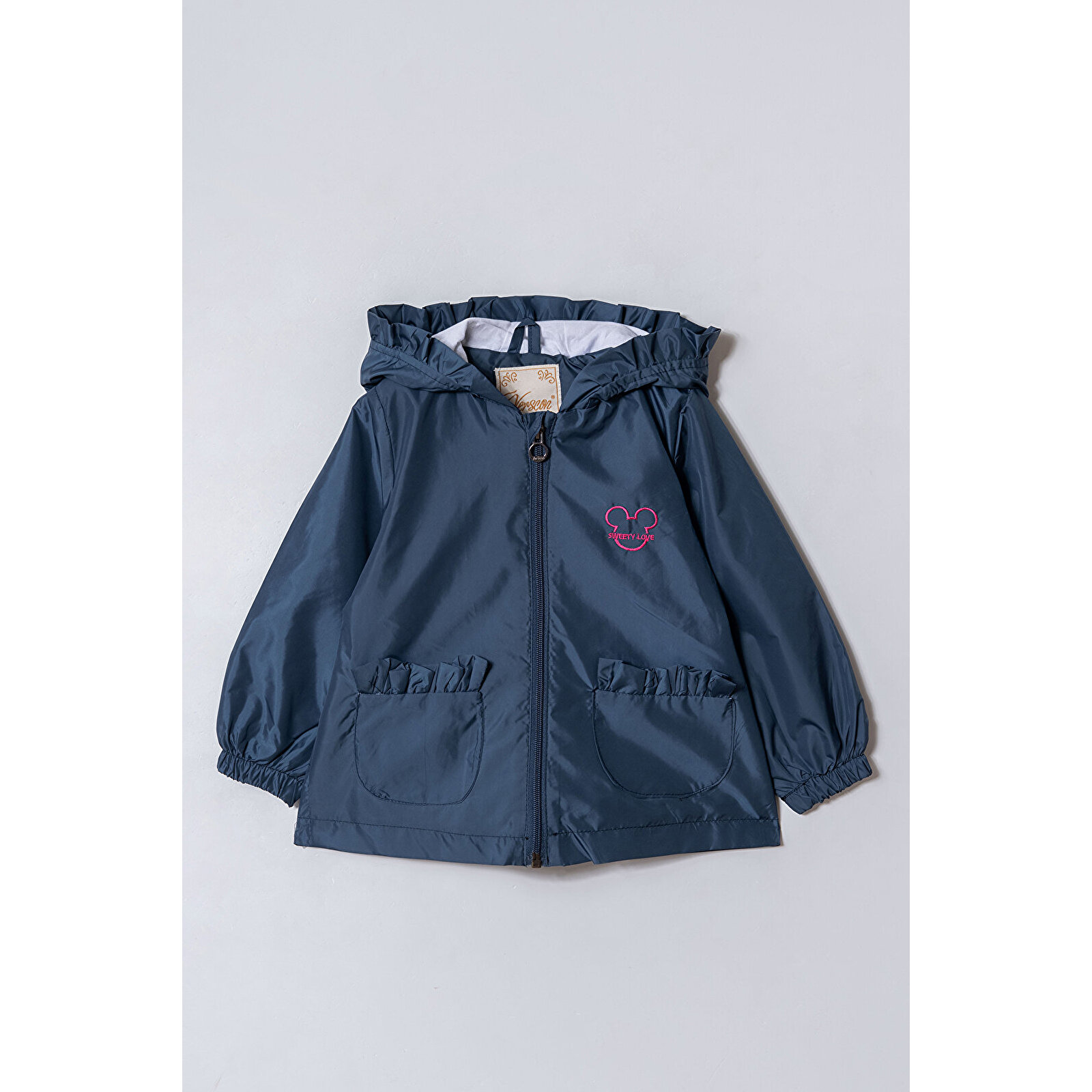 Kız Çocuk Kapüşonlu Rüzgarlık & Yağmurluk 1 - 5 Yaş