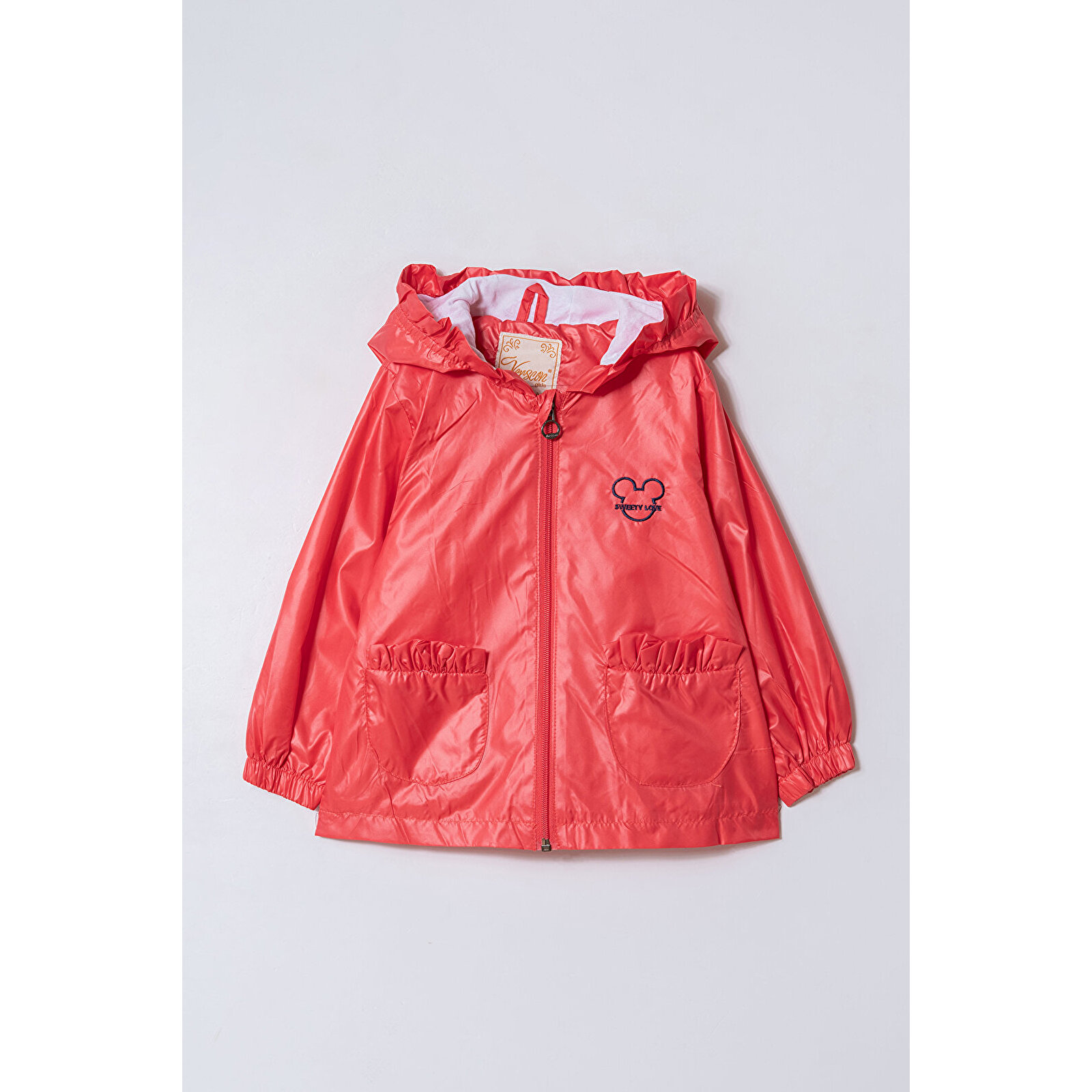 Kız Çocuk Kapüşonlu Rüzgarlık & Yağmurluk 1 - 5 Yaş