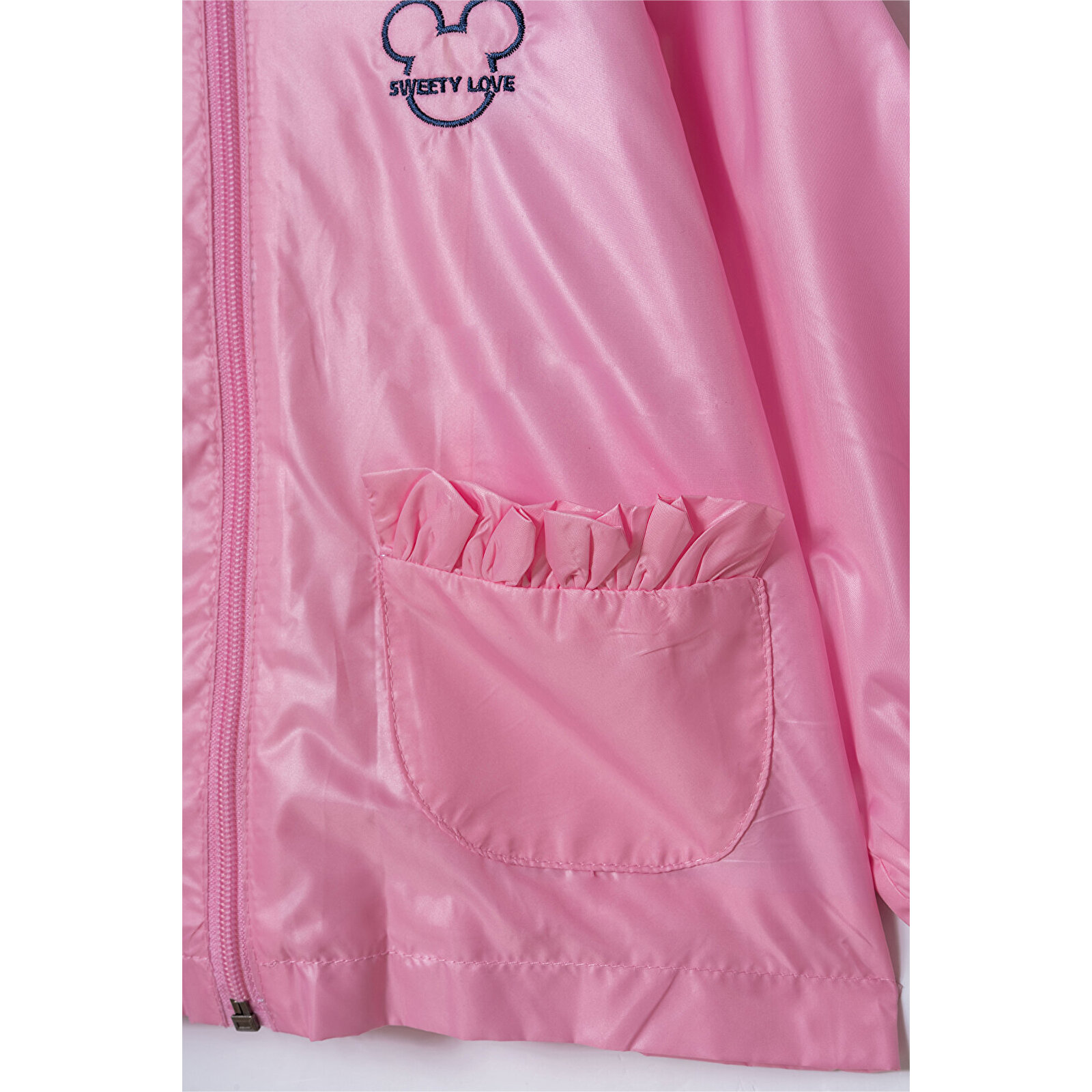 Kız Çocuk Kapüşonlu Rüzgarlık & Yağmurluk 1 - 5 Yaş