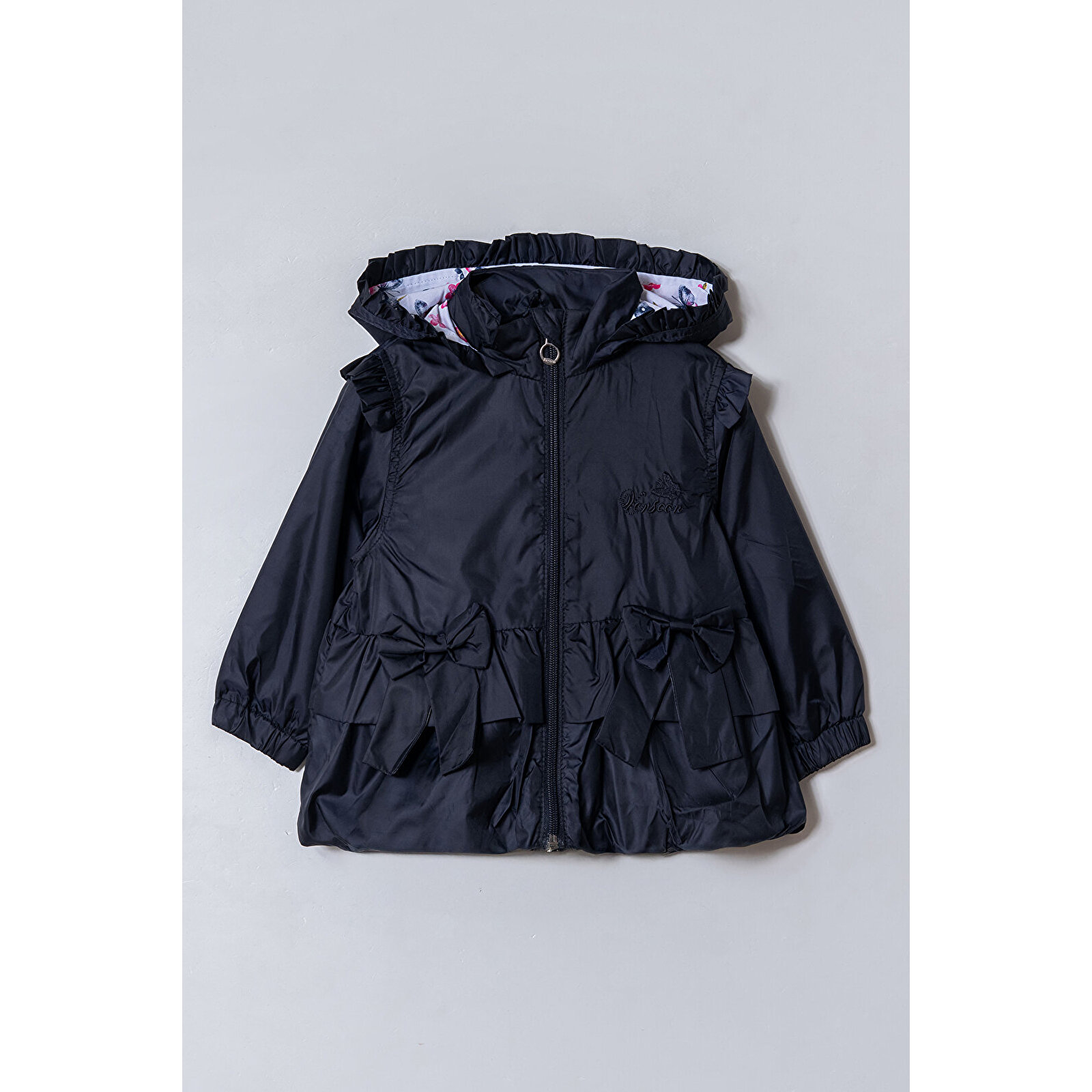 Kız Çocuk Kapüşonlu Yağmurluk 1 - 5 Yaş