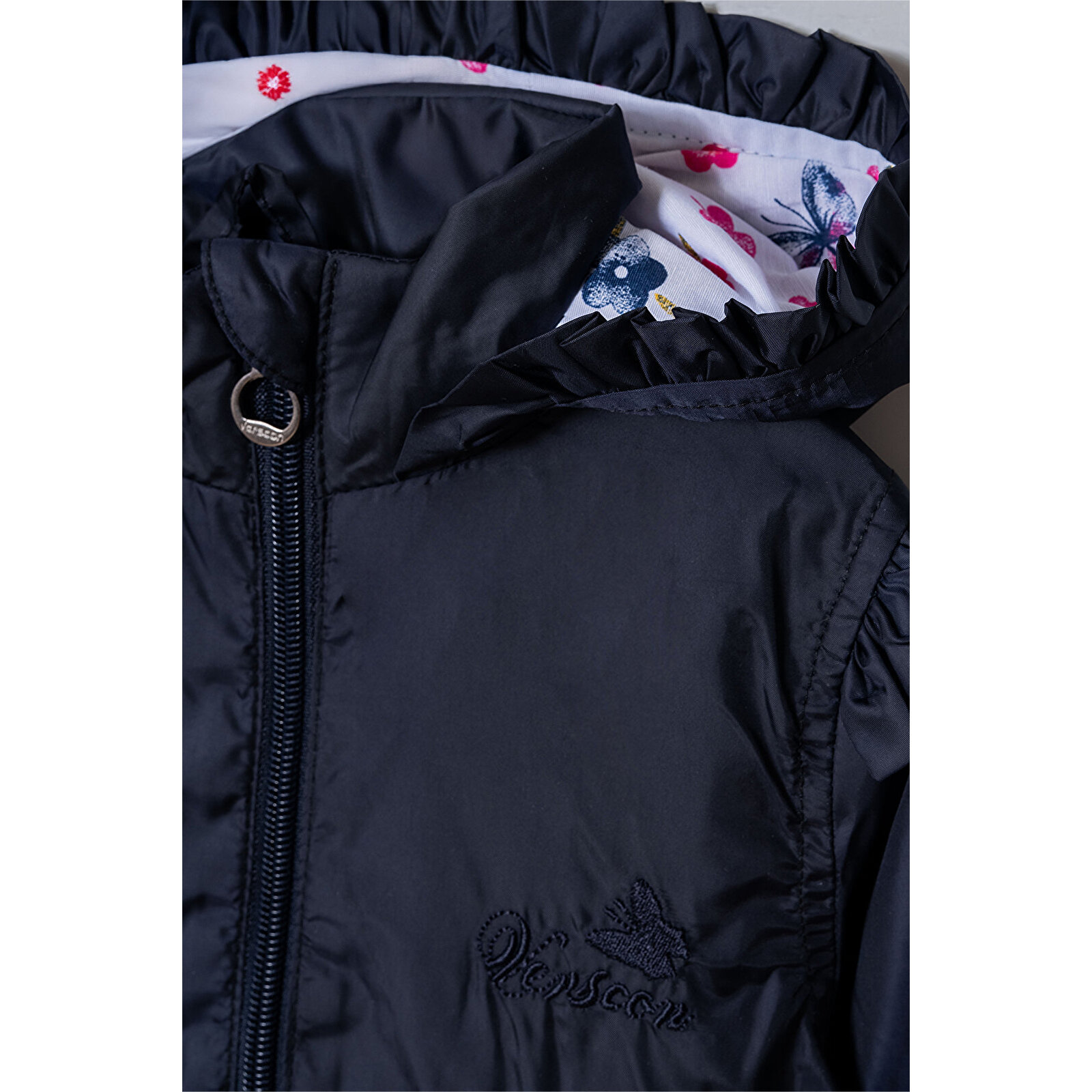 Kız Çocuk Kapüşonlu Yağmurluk 1 - 5 Yaş