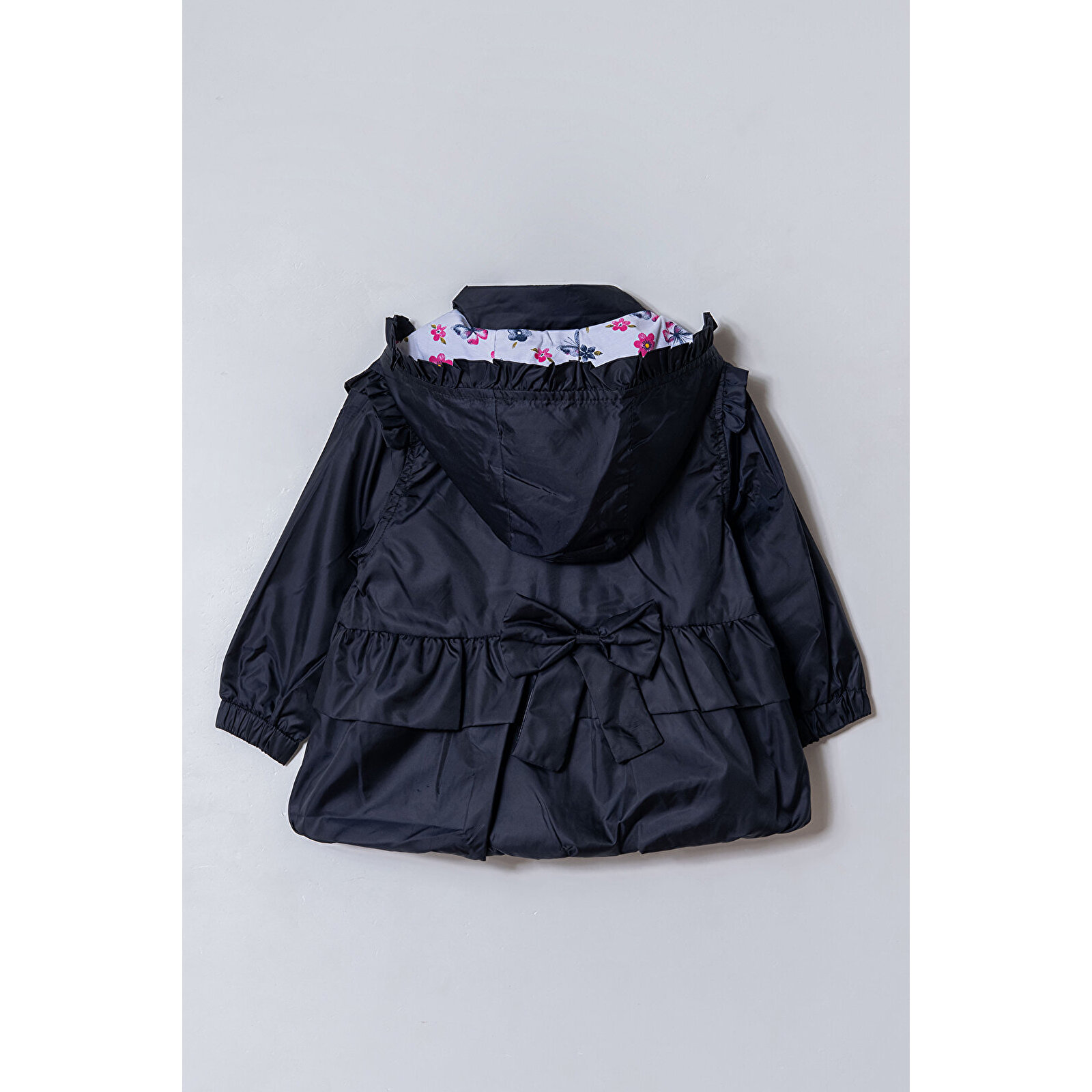 Kız Çocuk Kapüşonlu Yağmurluk 1 - 5 Yaş