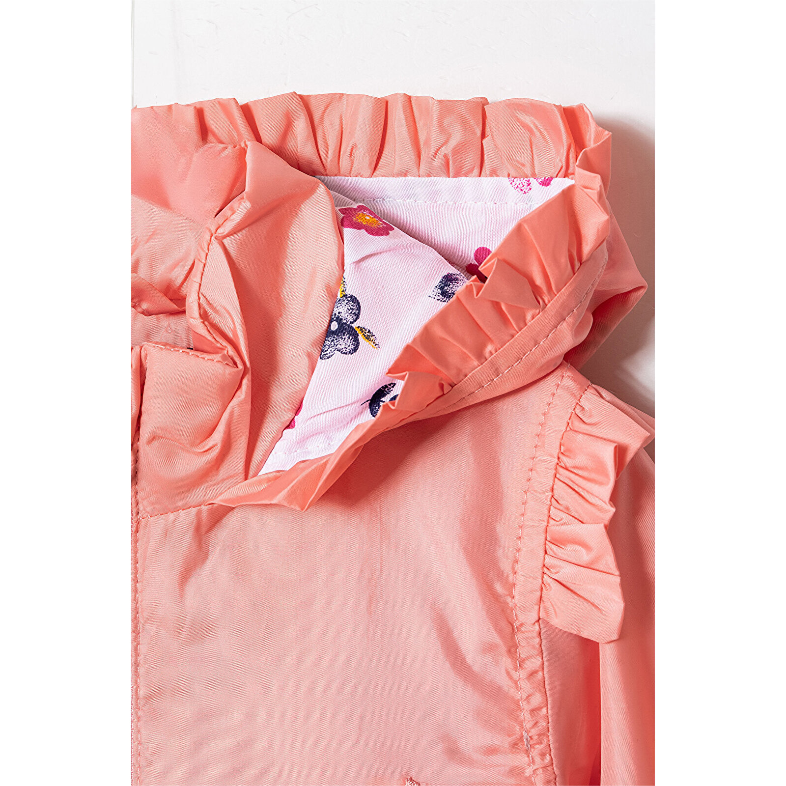 Kız Çocuk Kapüşonlu Yağmurluk 1 - 5 Yaş