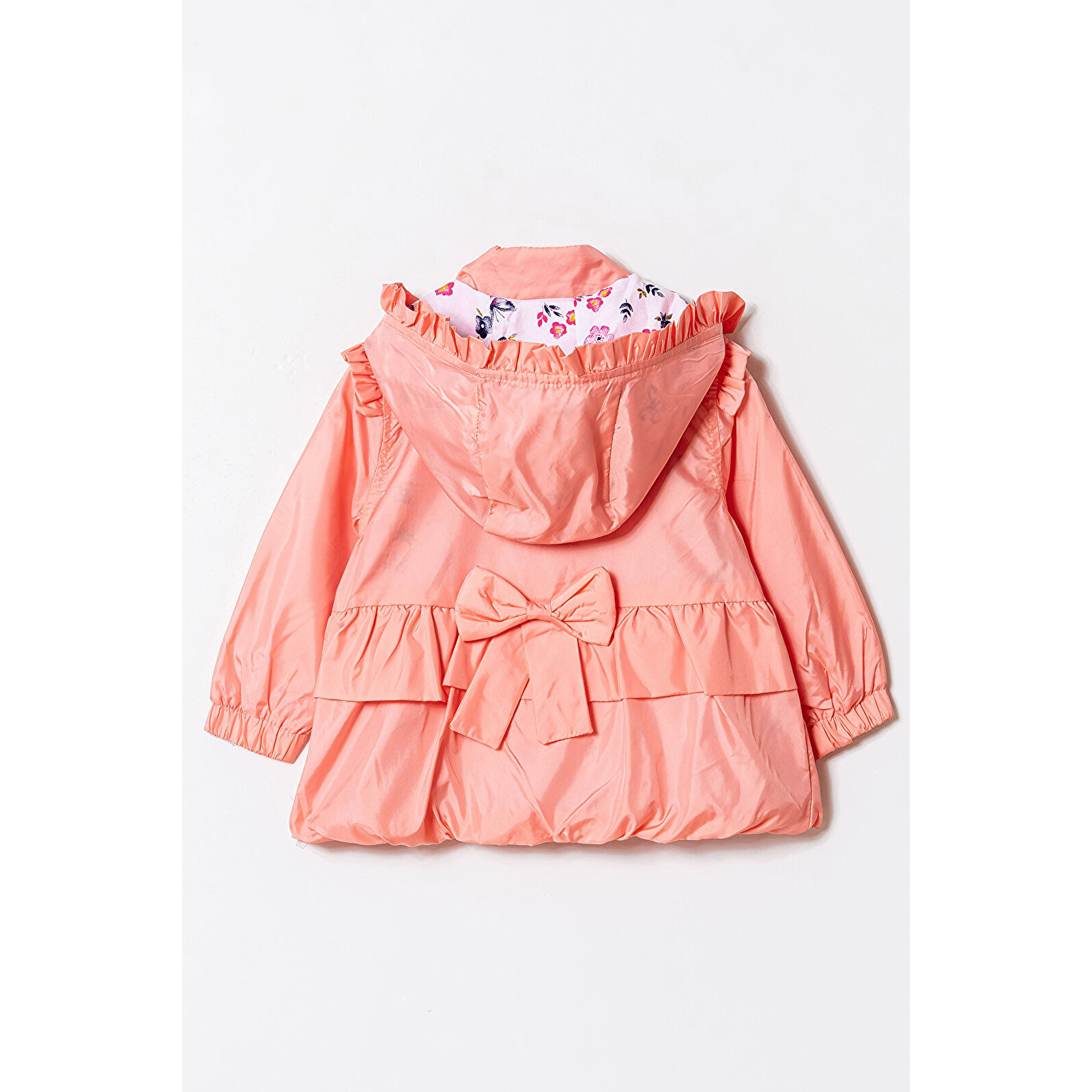 Kız Çocuk Kapüşonlu Yağmurluk 1 - 5 Yaş
