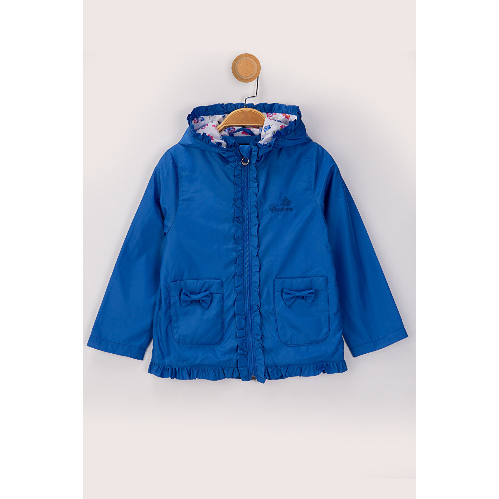 Kız Çocuk Kapüşonlu Rüzgarlık & Yağmurluk 1 - 5 Yaş