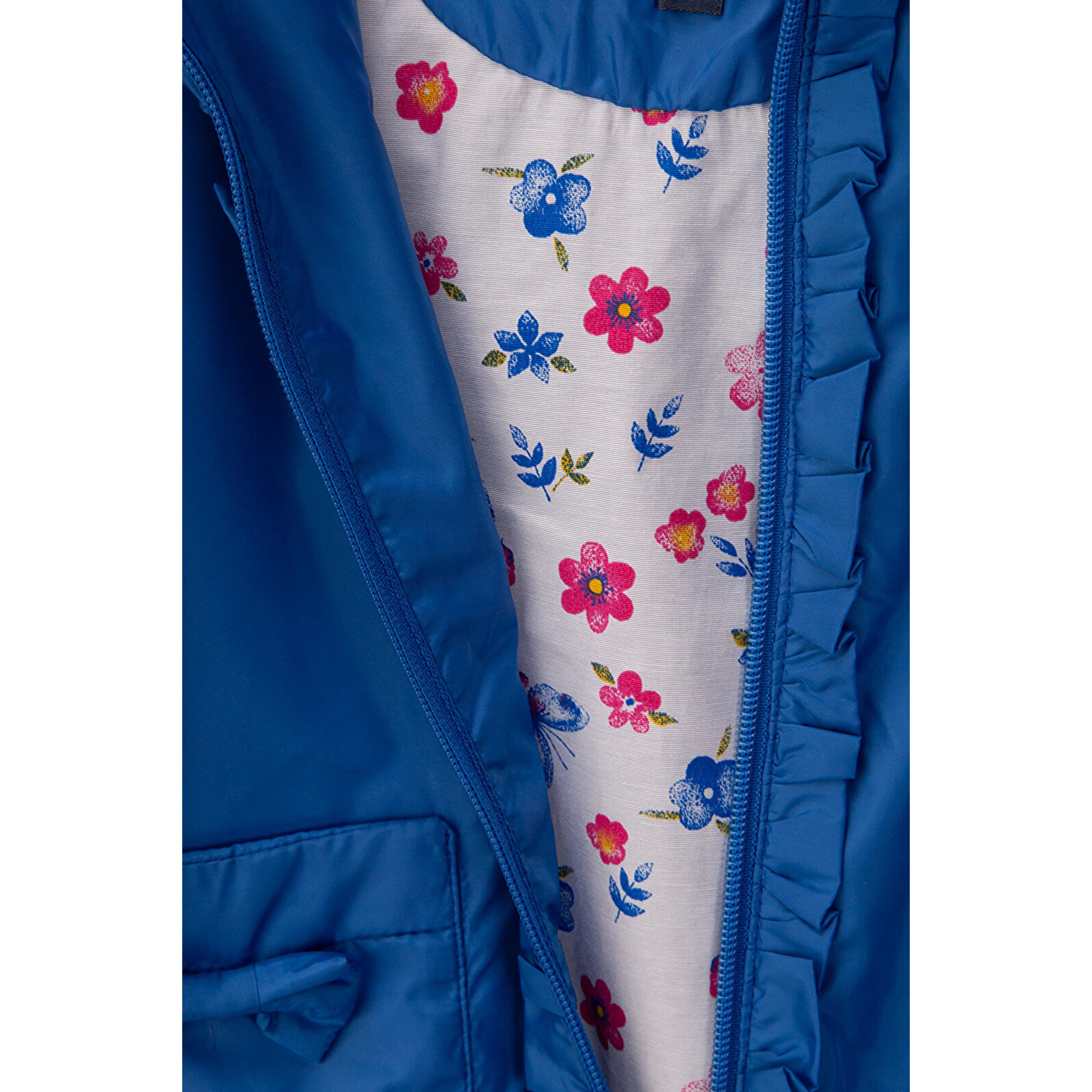 Kız Çocuk Kapüşonlu Rüzgarlık & Yağmurluk 1 - 5 Yaş