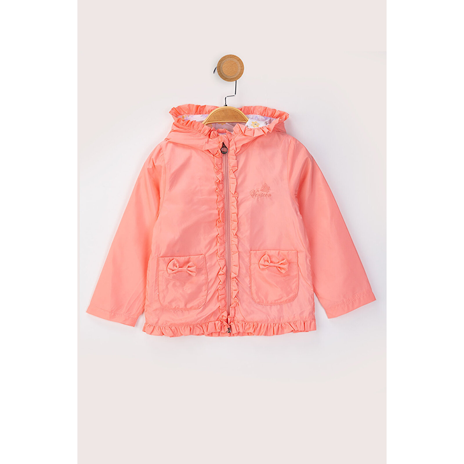 Kız Çocuk Kapüşonlu Rüzgarlık & Yağmurluk 1 - 5 Yaş Kız Çocuk Kapüşonlu Rüzgarlık & Yağmurluk 1 - 5 Yaş