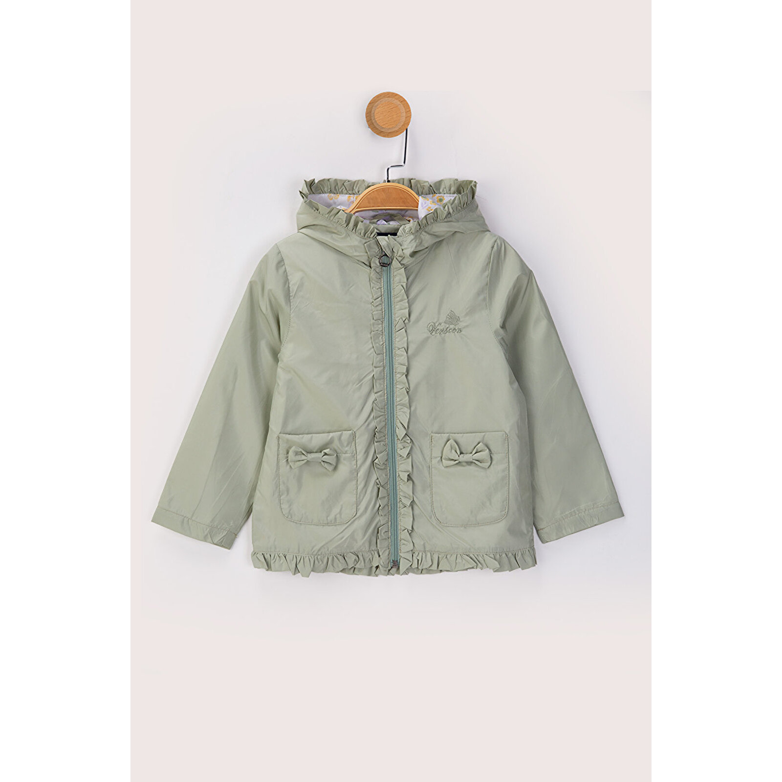 Kız Çocuk Kapüşonlu Rüzgarlık & Yağmurluk 1 - 5 Yaş