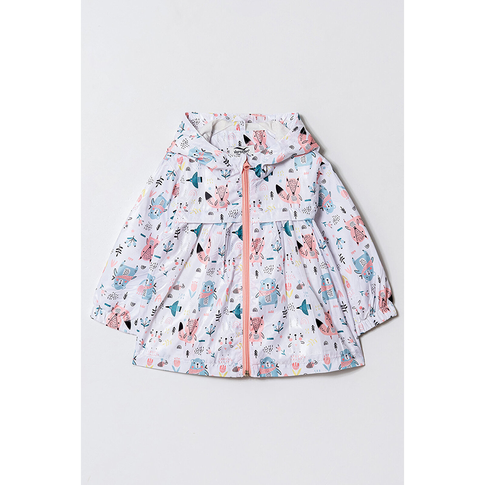 Kız Kapüşonlu Yağmurluk & Rüzgarlık 1 - 5 Yaş