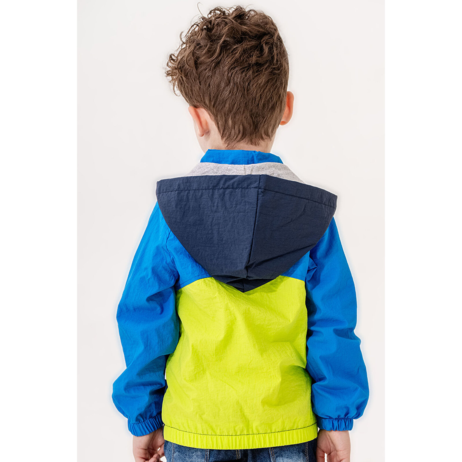 Erkek Çocuk Kapüşonlu Yağmurluk 1 - 5 Yaş