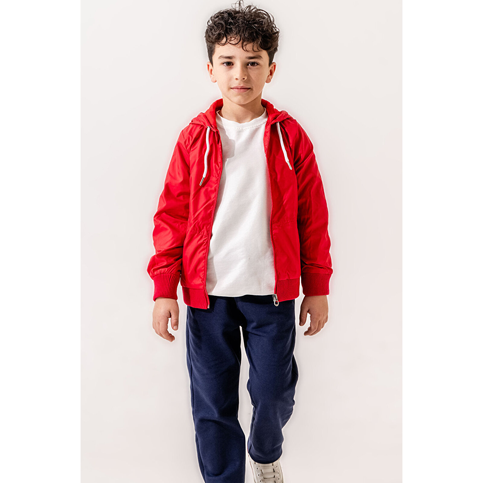 Erkek Çocuk Kapüşonlu Yağmurluk 1 - 5 Yaş