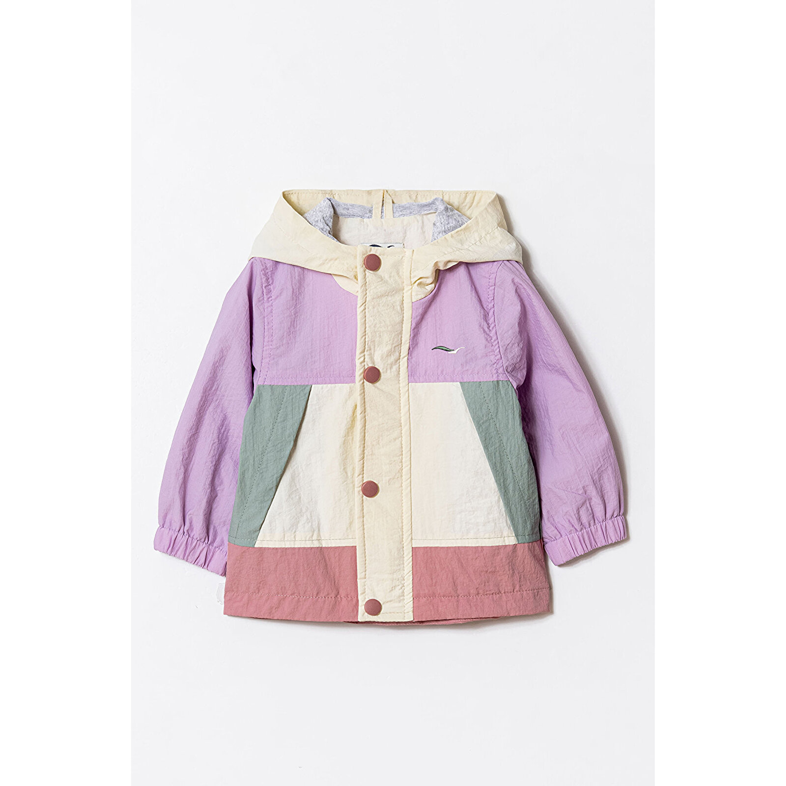 Kız Çocuk Kapüşonlu Yağmurluk 1 - 5 Yaş