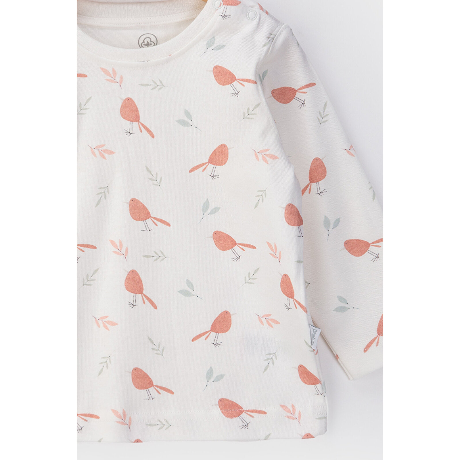 Unisex Bebek %100 Organik Kumaştan Pijama Takımı 9 - 36 Ay