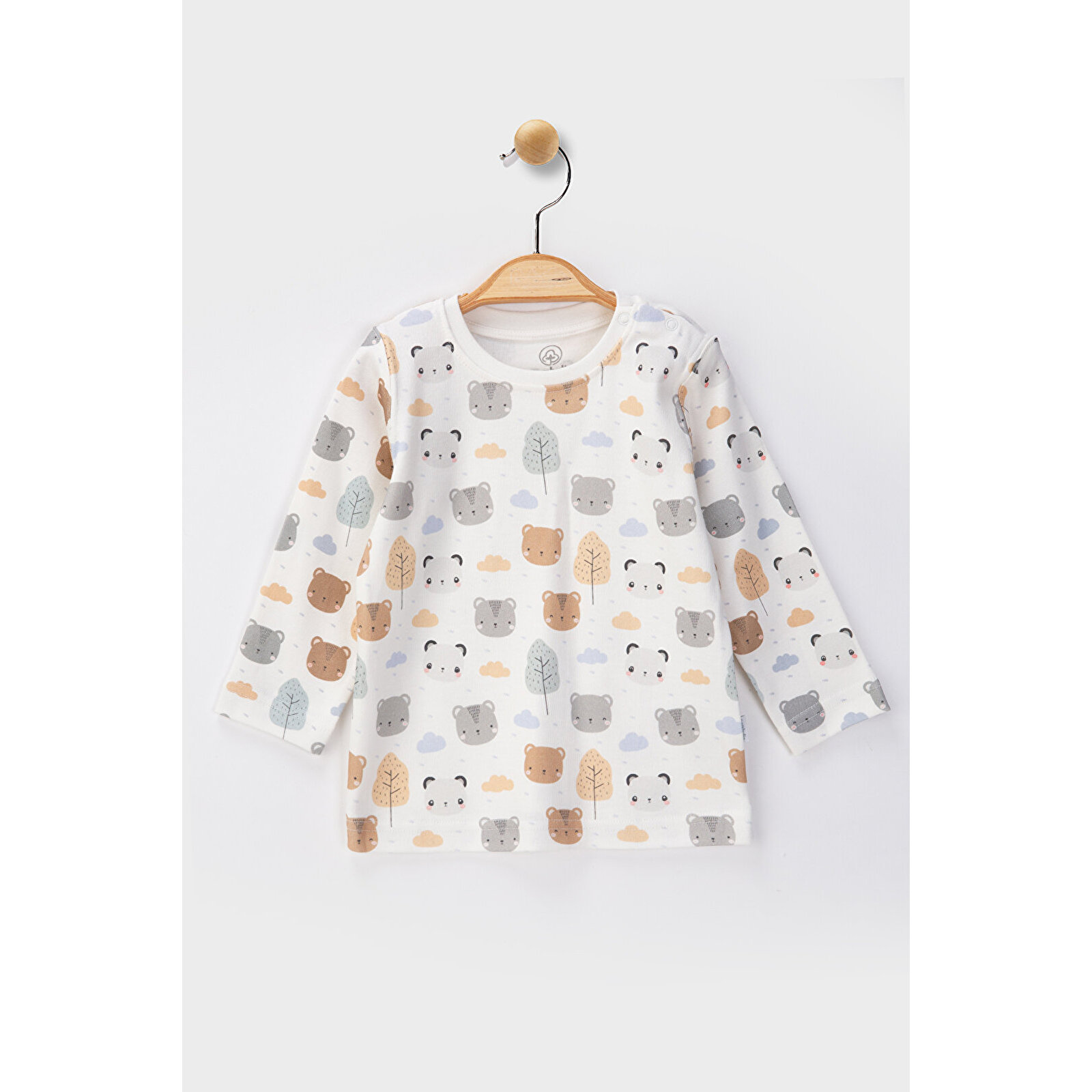 Unisex Bebek %100 Organik Kumaştan Pijama Takımı 9 - 36 Ay Unisex Bebek %100 Organik Kumaştan Pijama Takımı 9 - 36 Ay