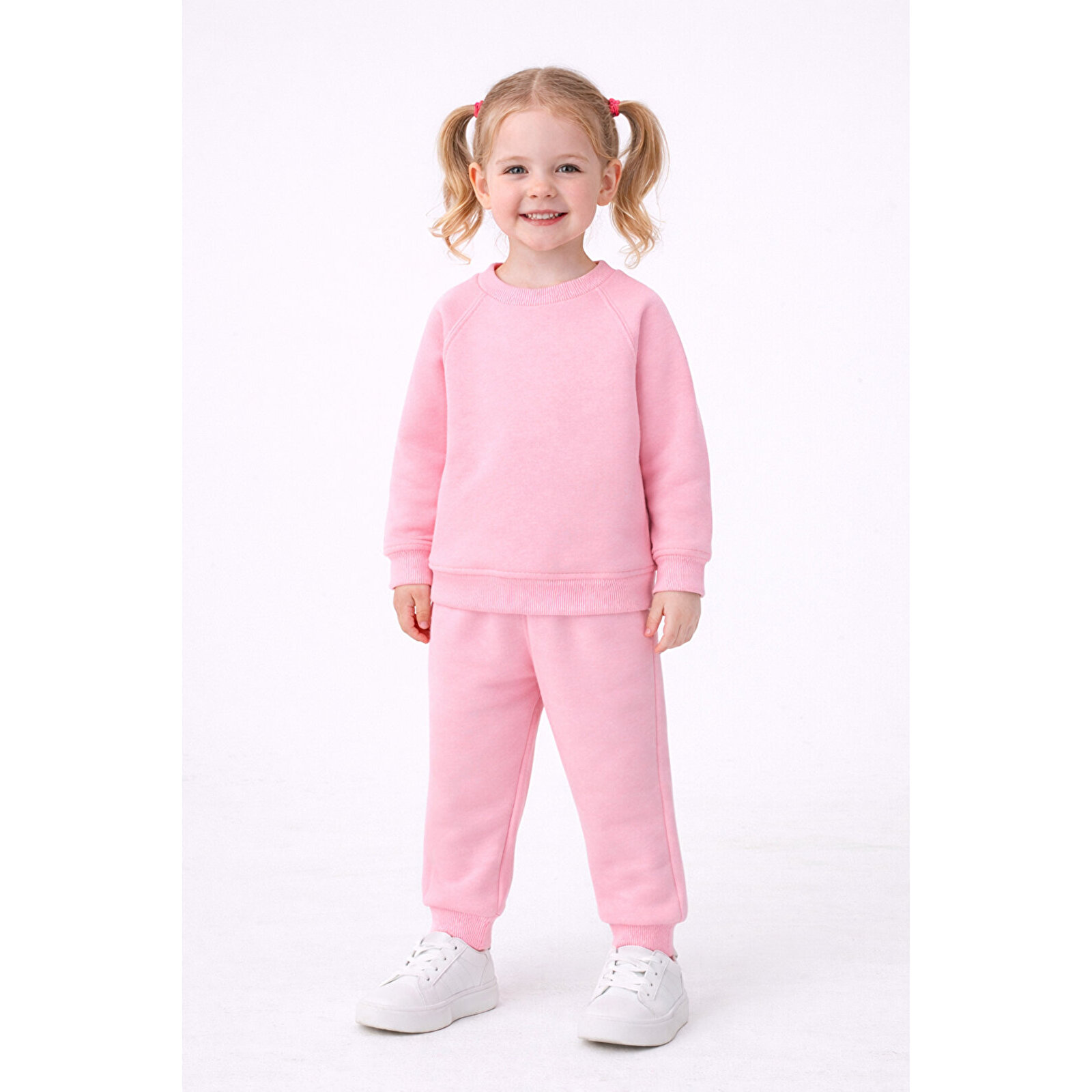 Kız Erkek Çocuk 3 İp Şardonlu Alt Üst Takım 9 Ay - 4 Yaş