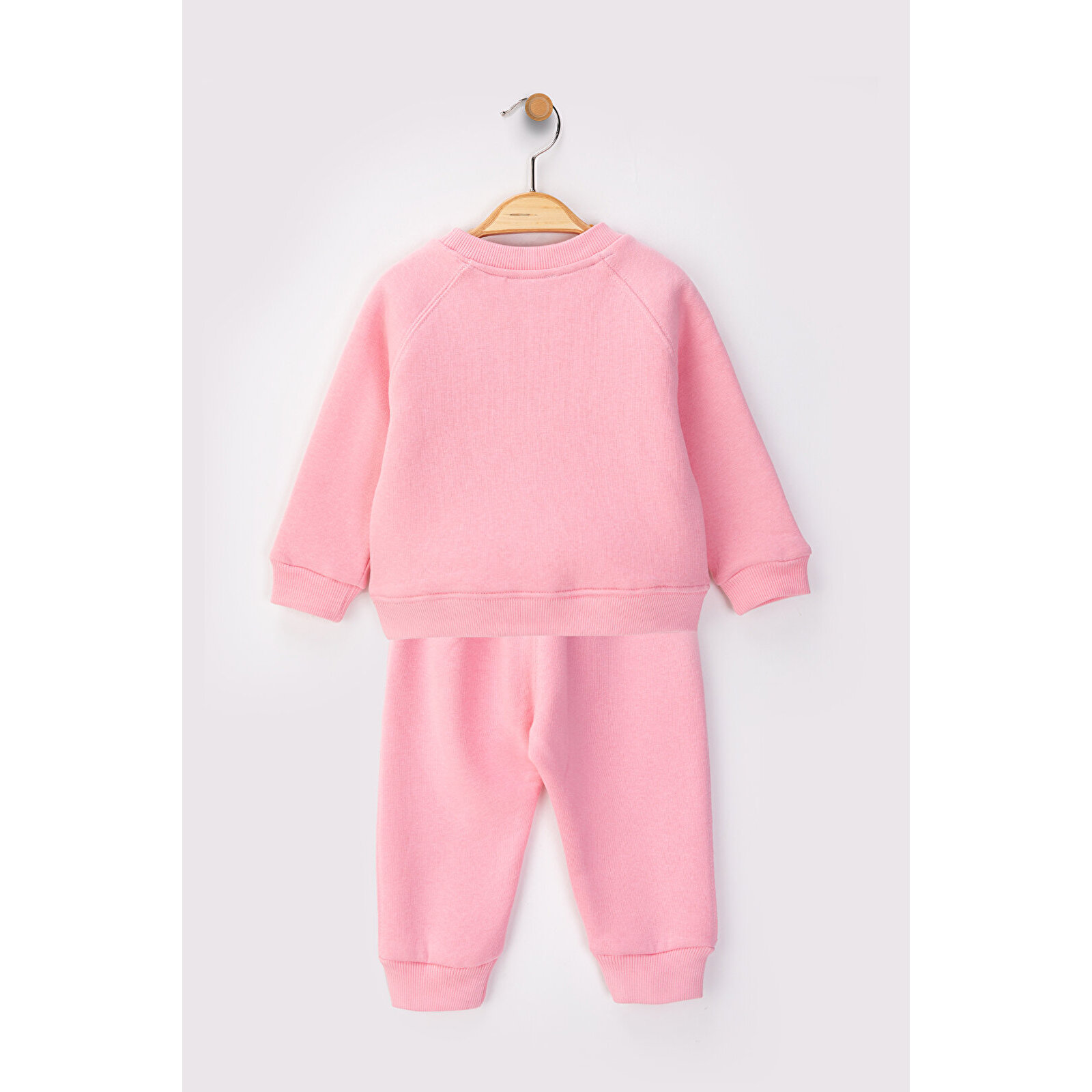 Kız Erkek Çocuk 3 İp Şardonlu Alt Üst Takım 9 Ay - 4 Yaş