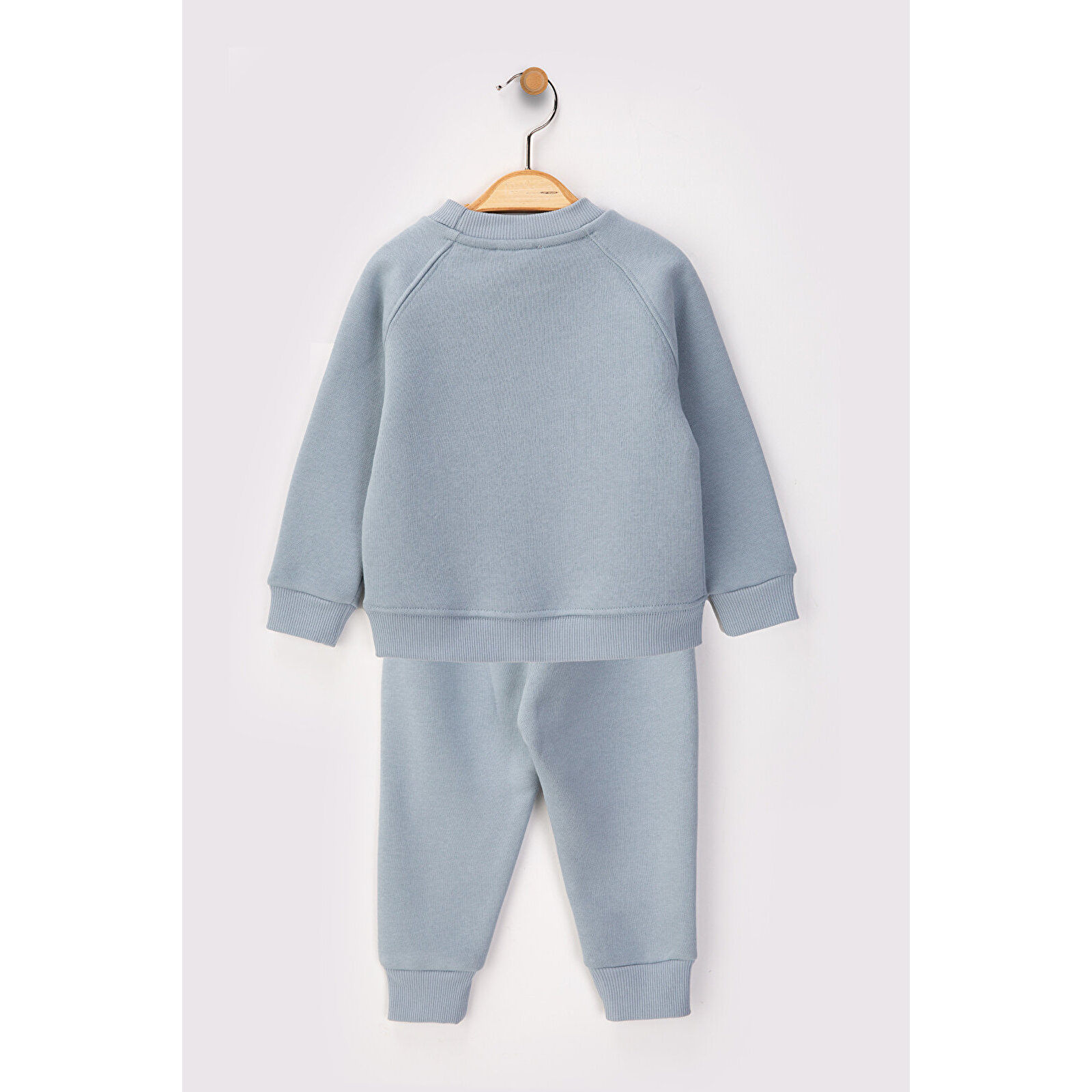 Kız Erkek Çocuk 3 İp Şardonlu Alt Üst Takım 9 Ay - 4 Yaş