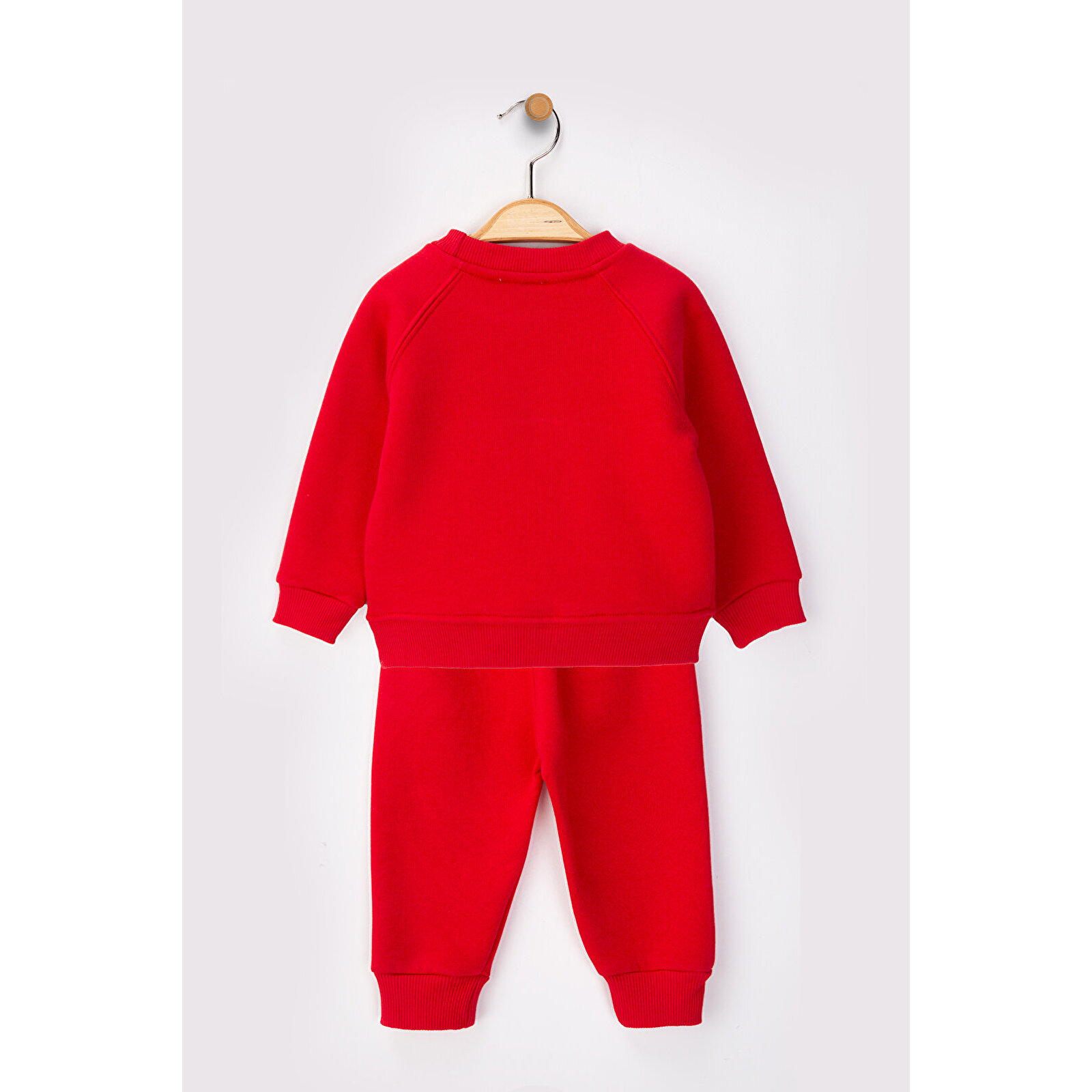 Kız Erkek Çocuk 3 İp Şardonlu Alt Üst Takım 9 Ay - 4 Yaş