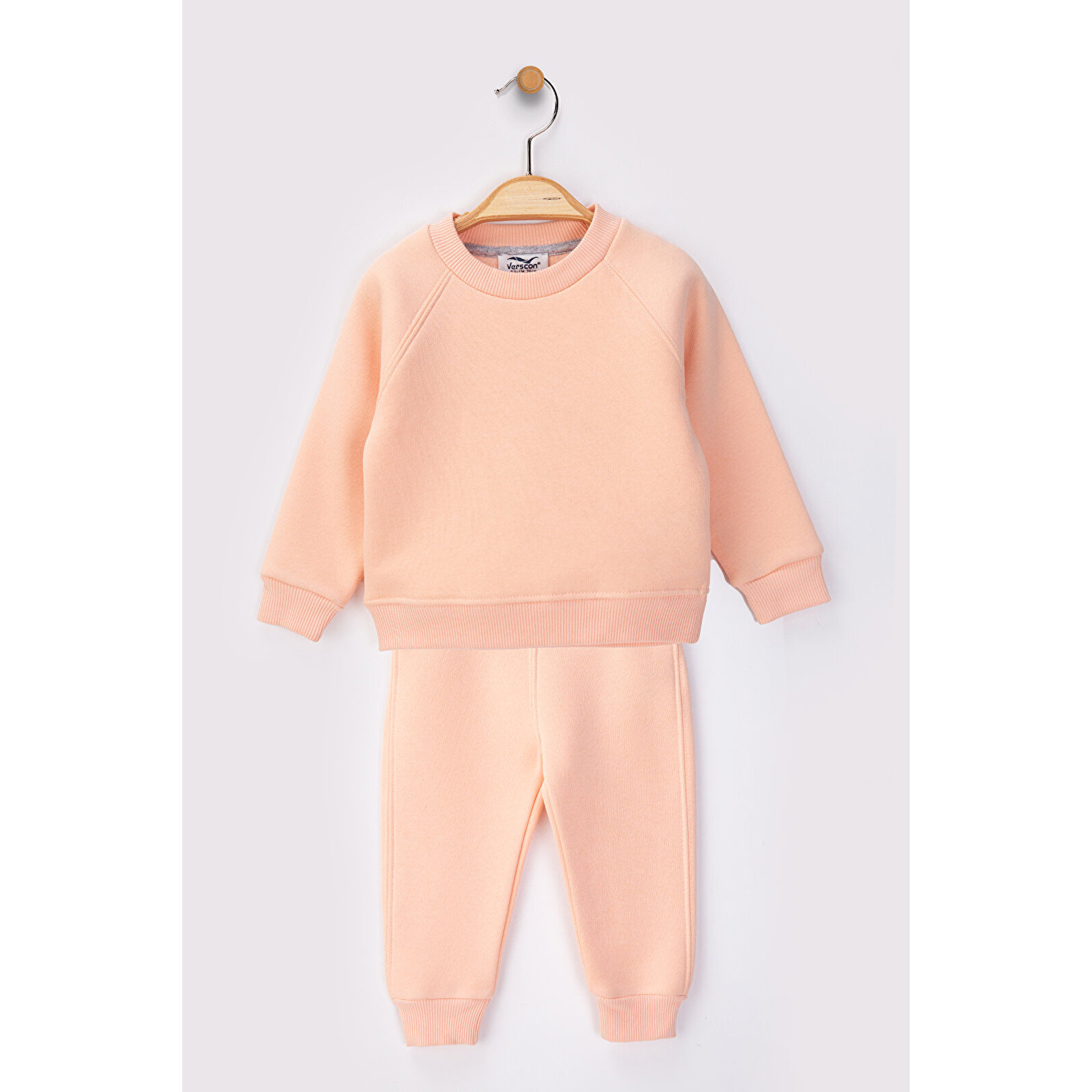 Kız Erkek Çocuk 3 İp Şardonlu Alt Üst Takım 9 Ay - 4 Yaş