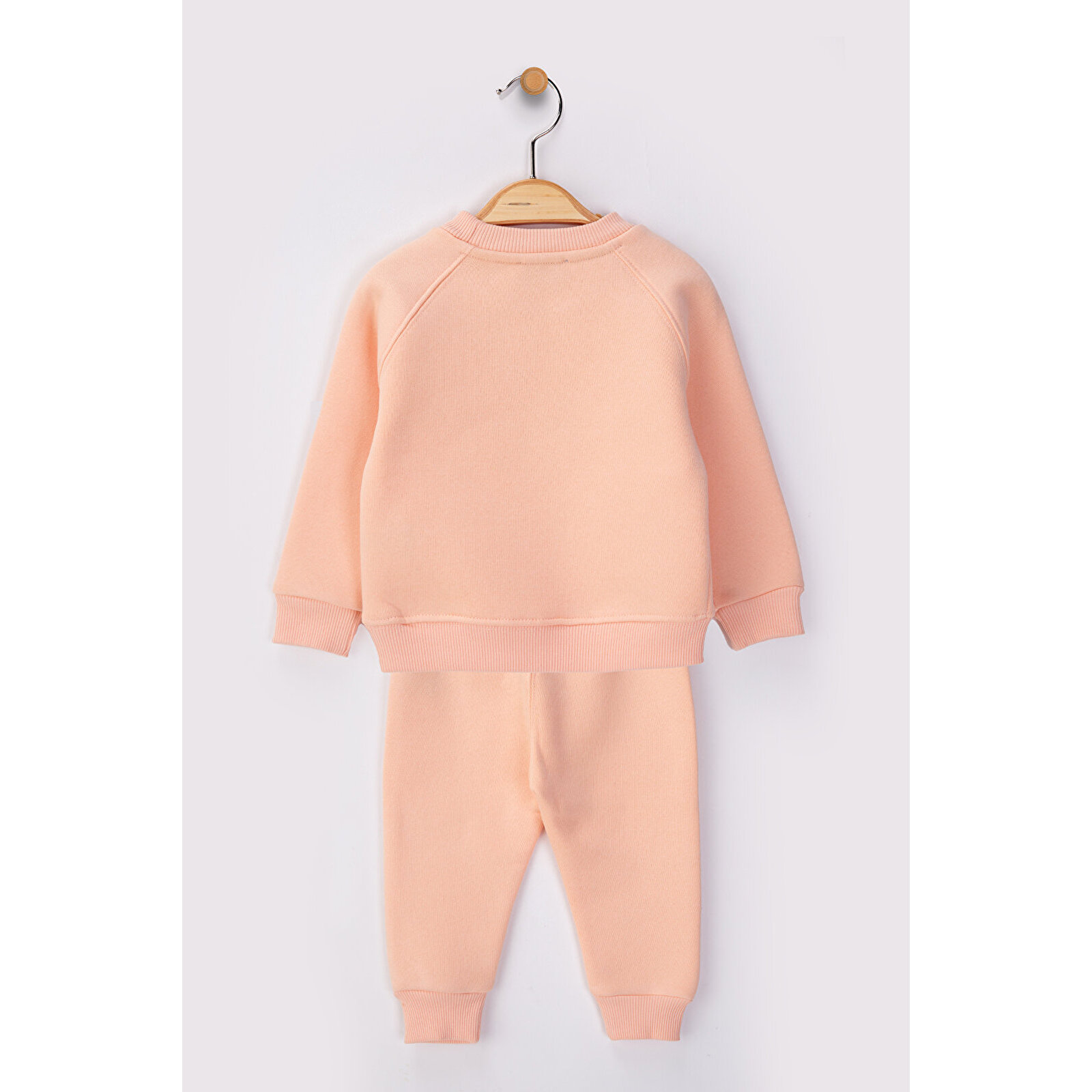 Kız Erkek Çocuk 3 İp Şardonlu Alt Üst Takım 9 Ay - 4 Yaş