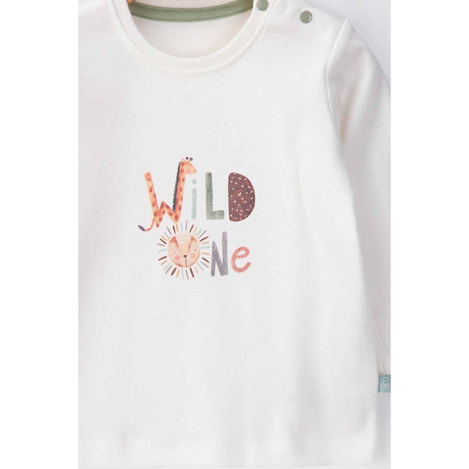 %100 Organik Kumaştan Baskılı 2'li Takım 9-24 Ay %100 Organik Kumaştan Baskılı 2'li Takım 9-24 Ay