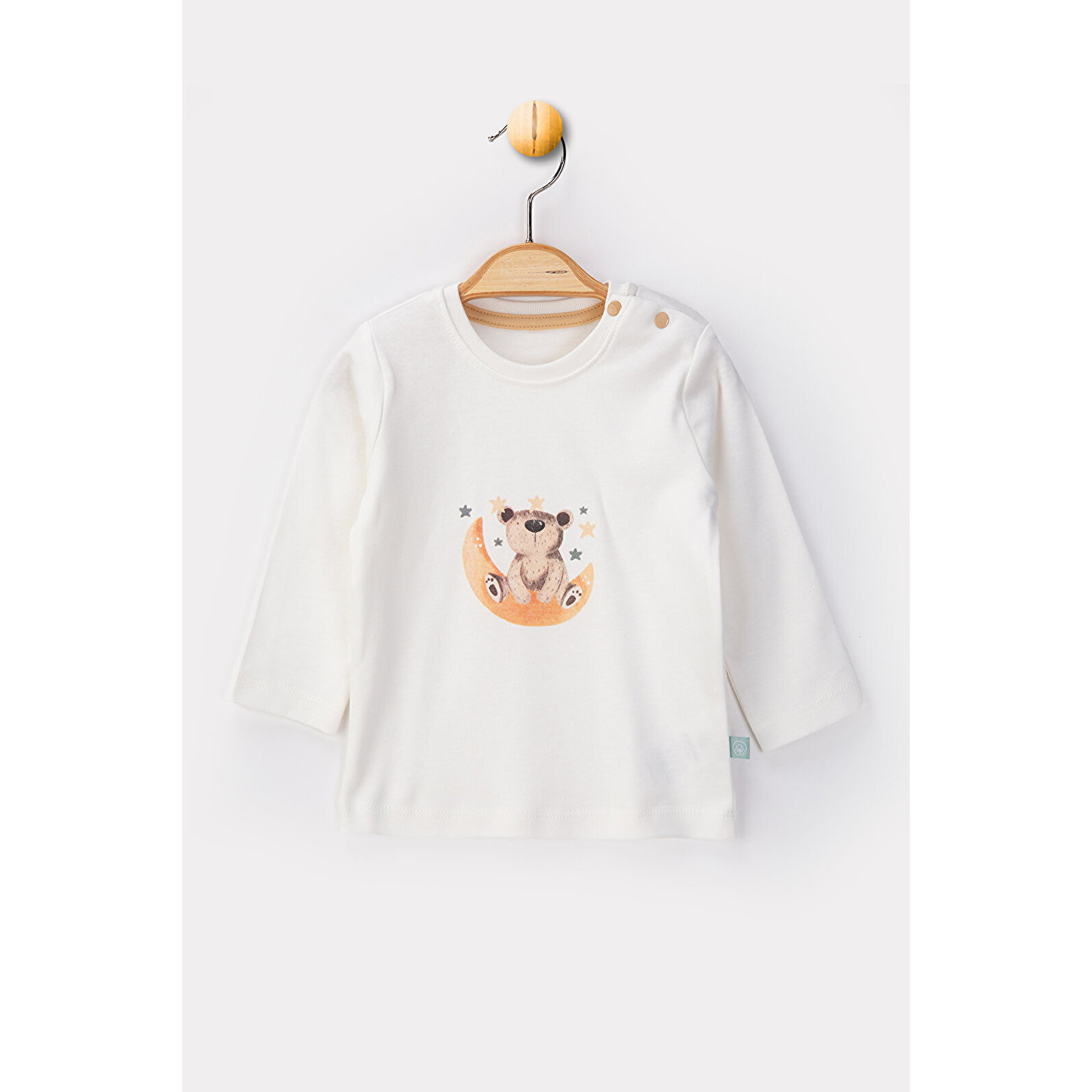 %100 Organik Kumaştan Baskılı 2'li Takım 9-24 Ay %100 Organik Kumaştan Baskılı 2'li Takım 9-24 Ay