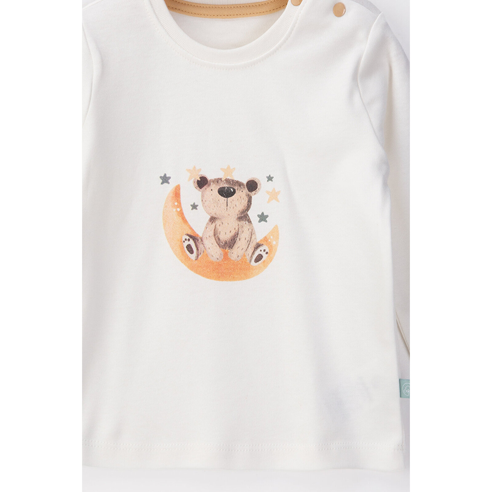 %100 Organik Kumaştan Baskılı 2'li Takım 9-24 Ay %100 Organik Kumaştan Baskılı 2'li Takım 9-24 Ay