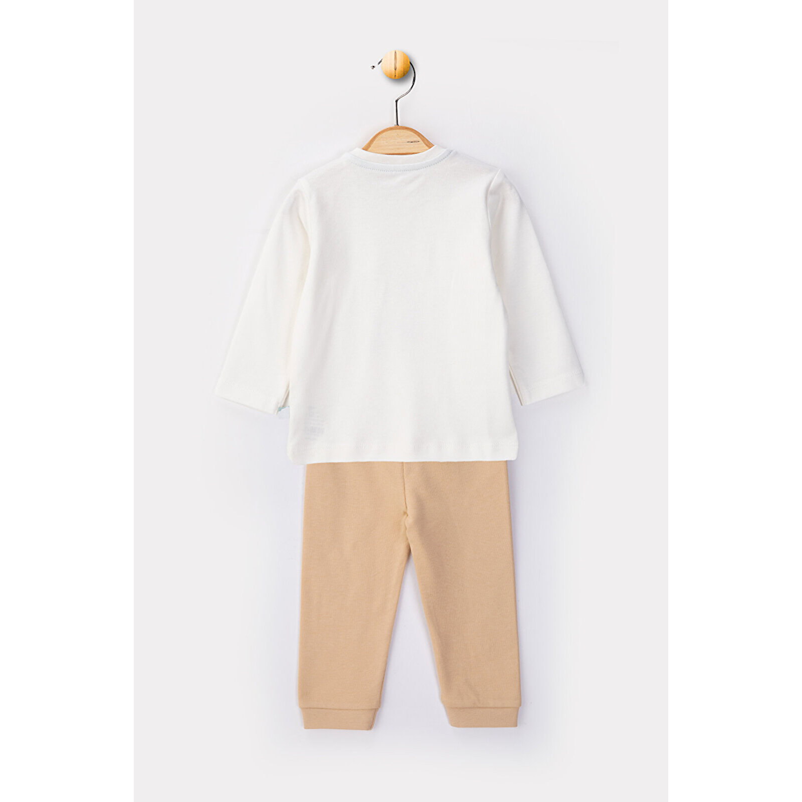 %100 Organik Kumaştan Baskılı 2'li Takım 9-24 Ay %100 Organik Kumaştan Baskılı 2'li Takım 9-24 Ay