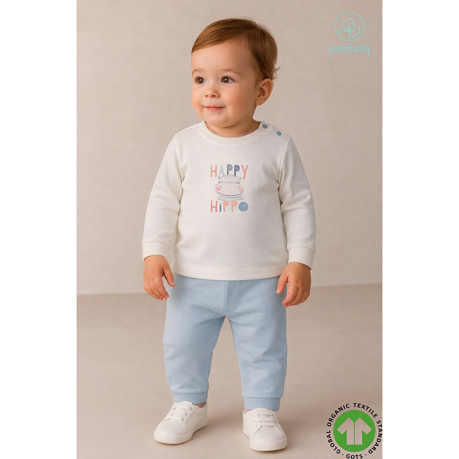 %100 Organik Kumaştan Baskılı 2'li Takım 9-24 Ay %100 Organik Kumaştan Baskılı 2'li Takım 9-24 Ay