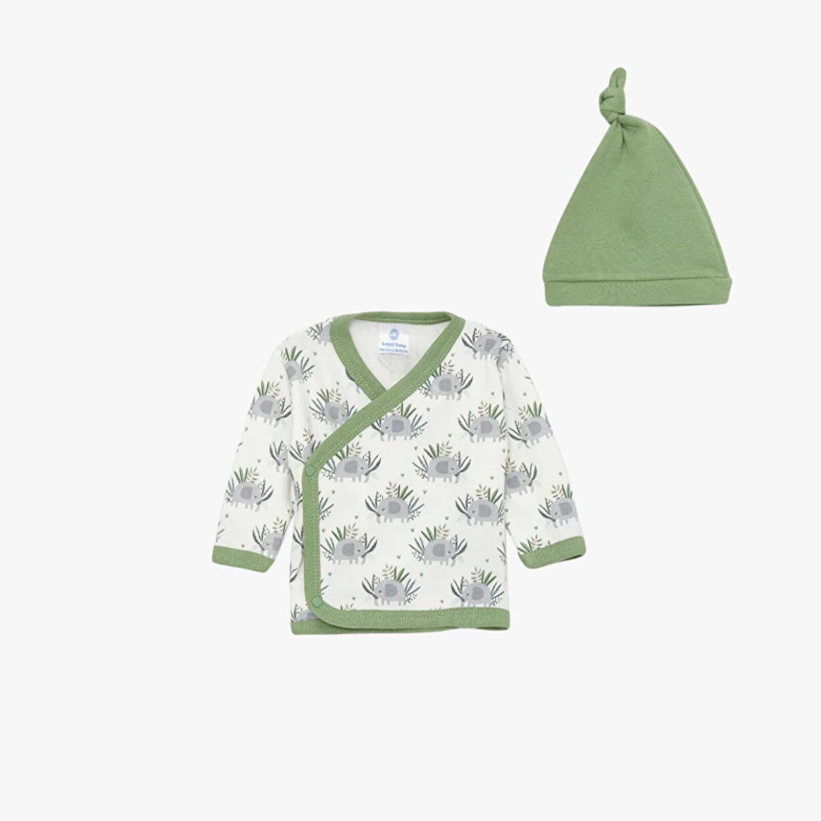 Yenidoğan Kız Bebek Zıbın-Bere-Patikli Alt 3lü Takım