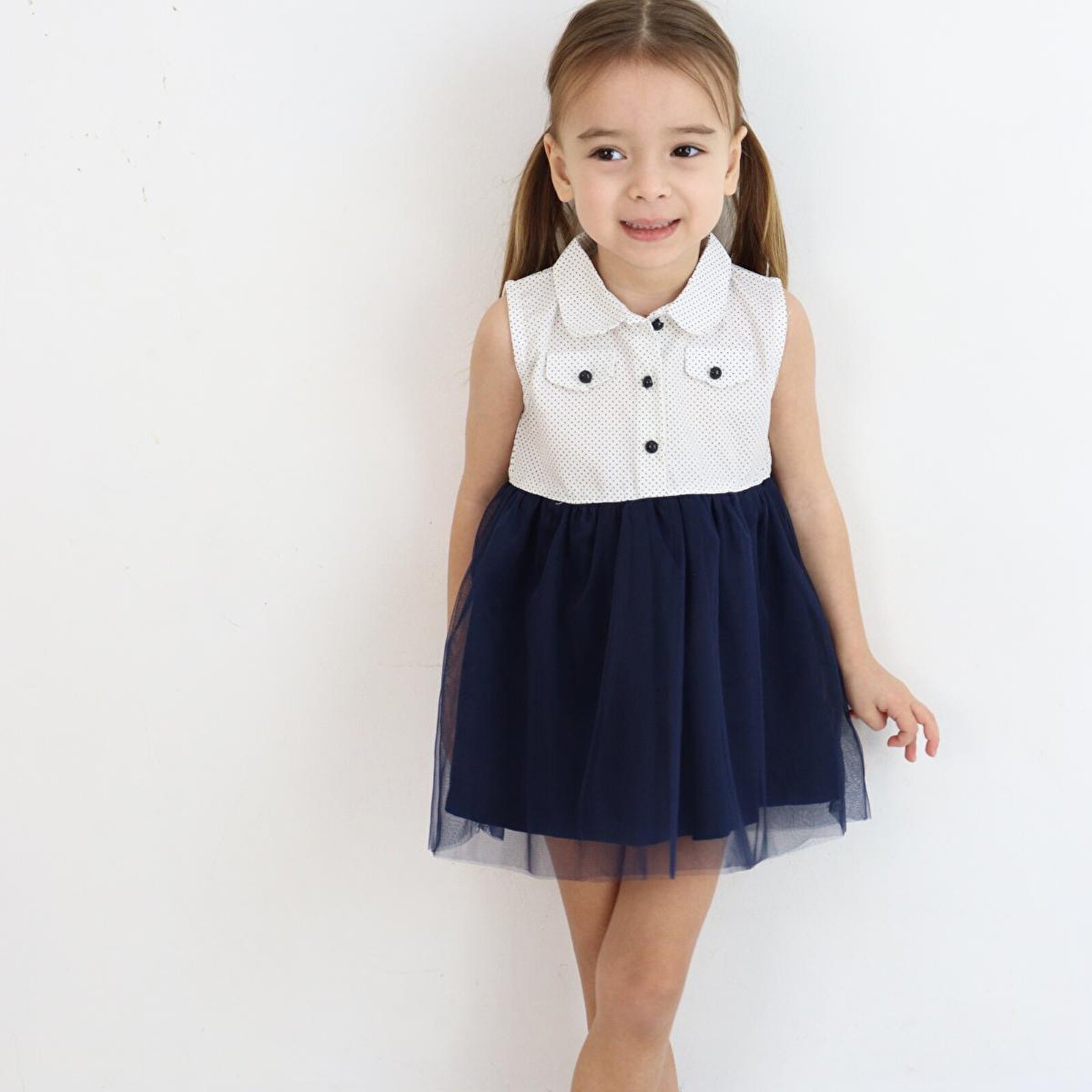 Kız Bebek Tüllü Elbise