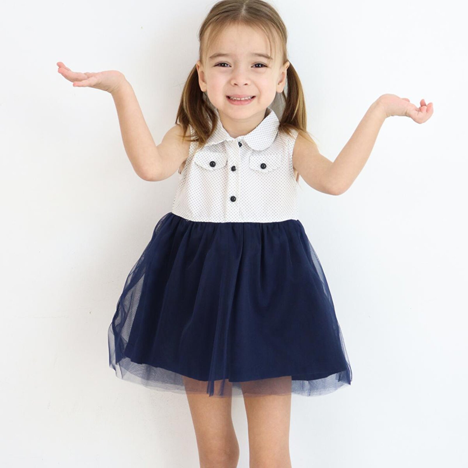 Kız Bebek Tüllü Elbise