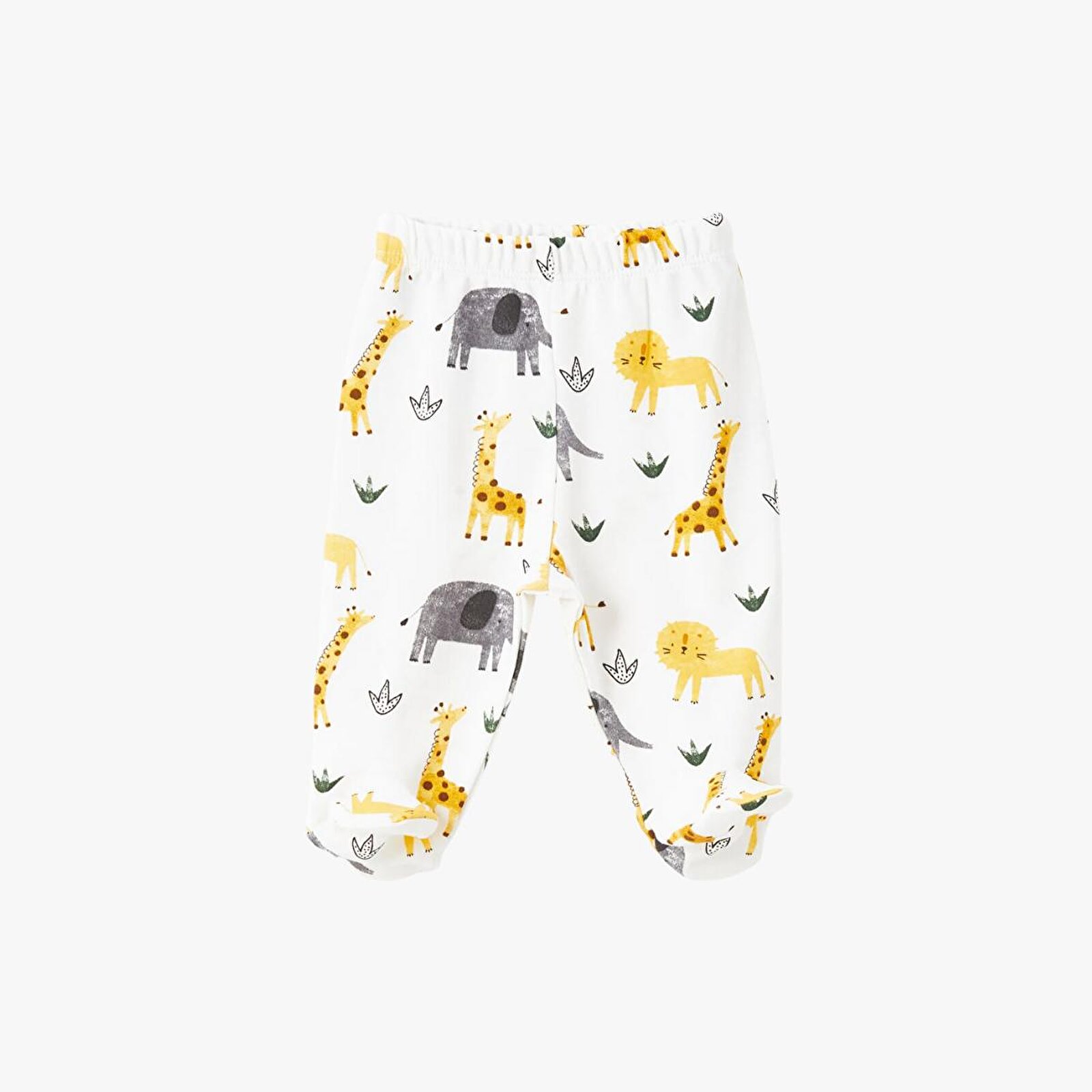 Yenidoğan Erkek Bebek Zıbın-Bere-Patikli Alt 3lü Takım