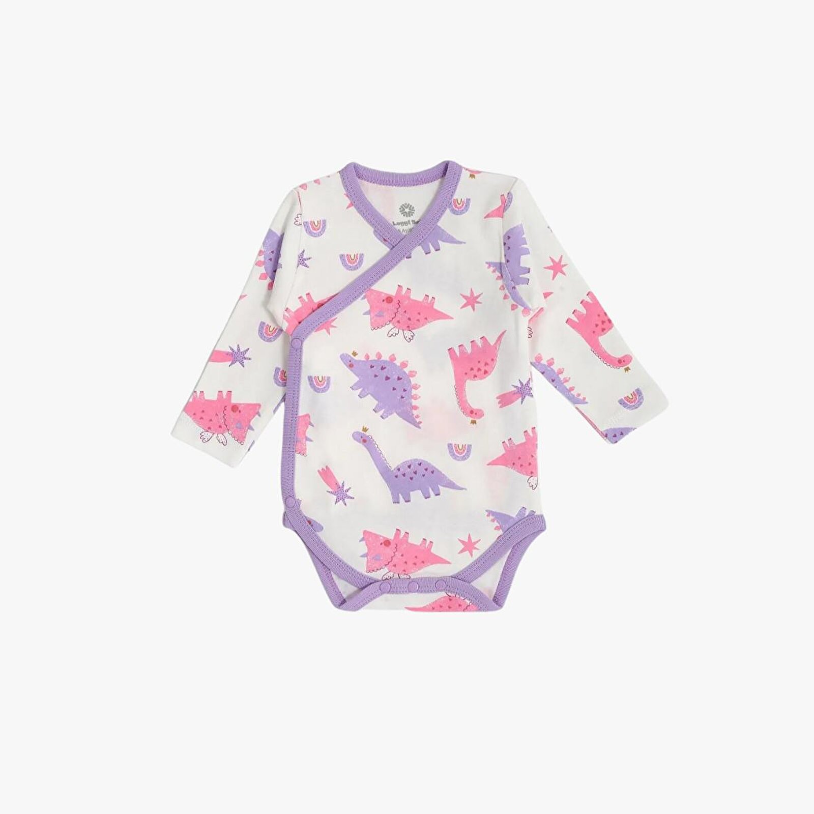 Kız Bebek Zıbın Body-Patikli Alt Bisiklet Yaka Uzun Paça Uzun Kol