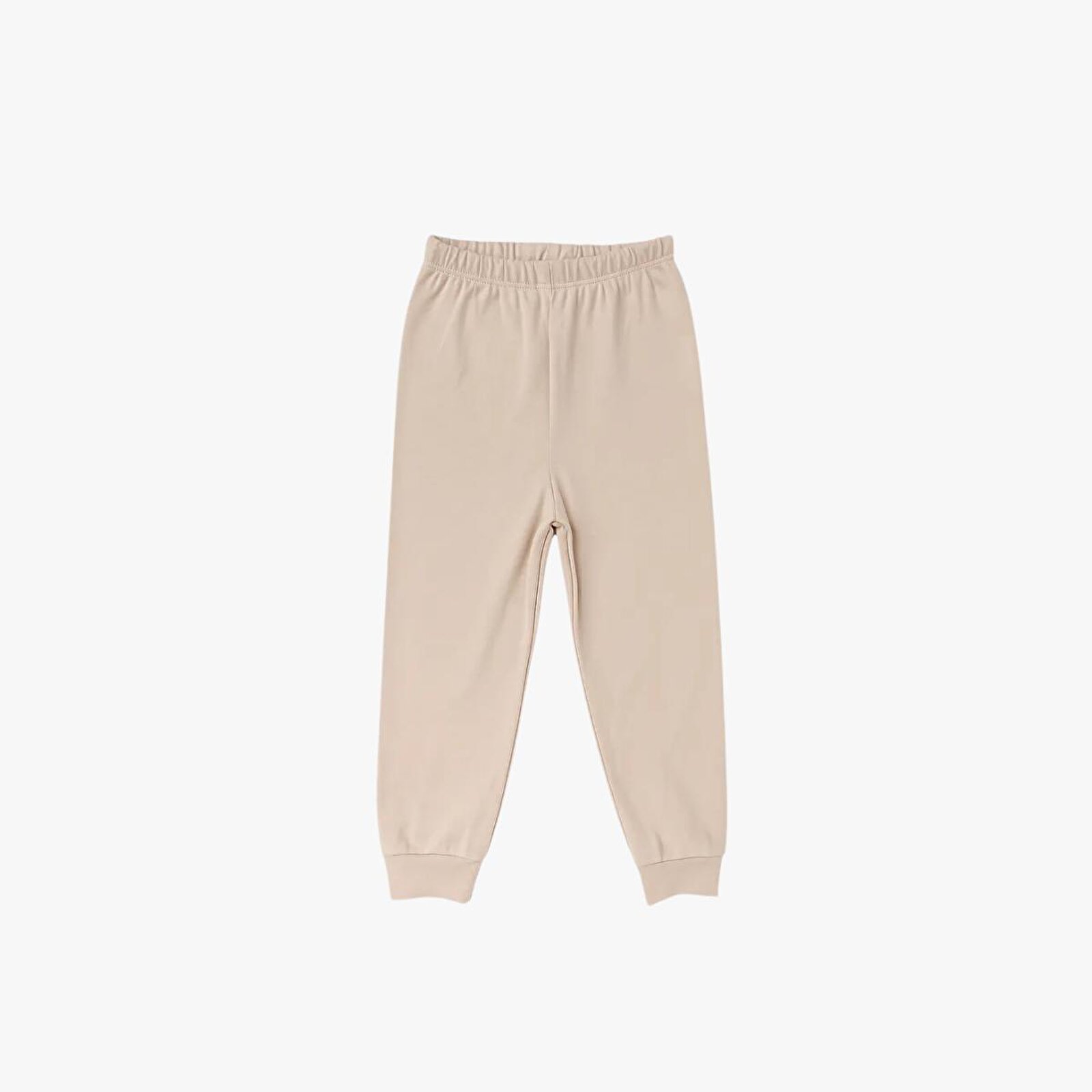 Erkek Bebek Çıtçıtlı Body-Uzun Kol Pijama Takımı Bisiklet Yaka Uzun Paça Uzun Kol