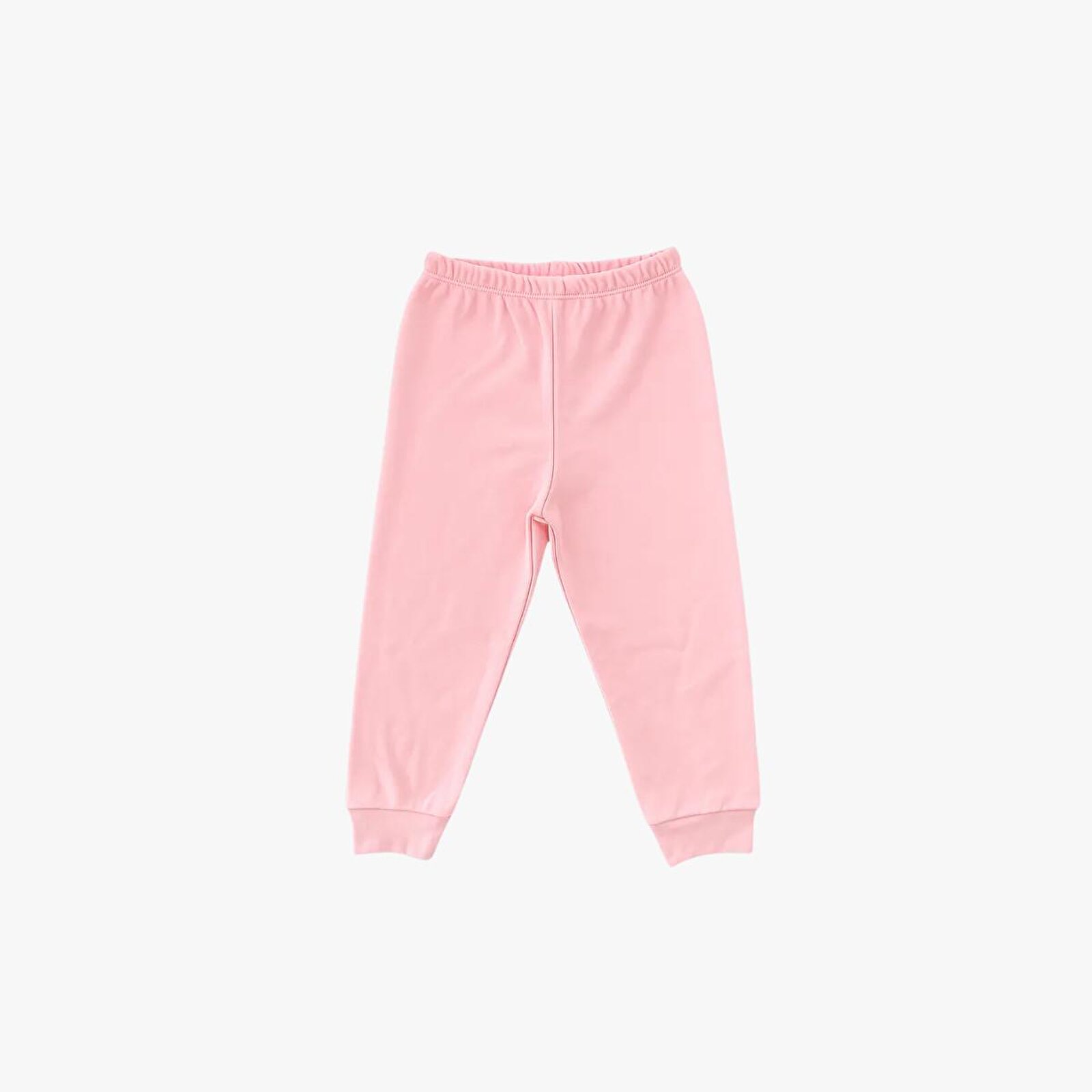 Kız Bebek Çıtçıtlı Body-Uzun Kol Pijama Takımı Bisiklet Yaka Uzun Paça Uzun Kol