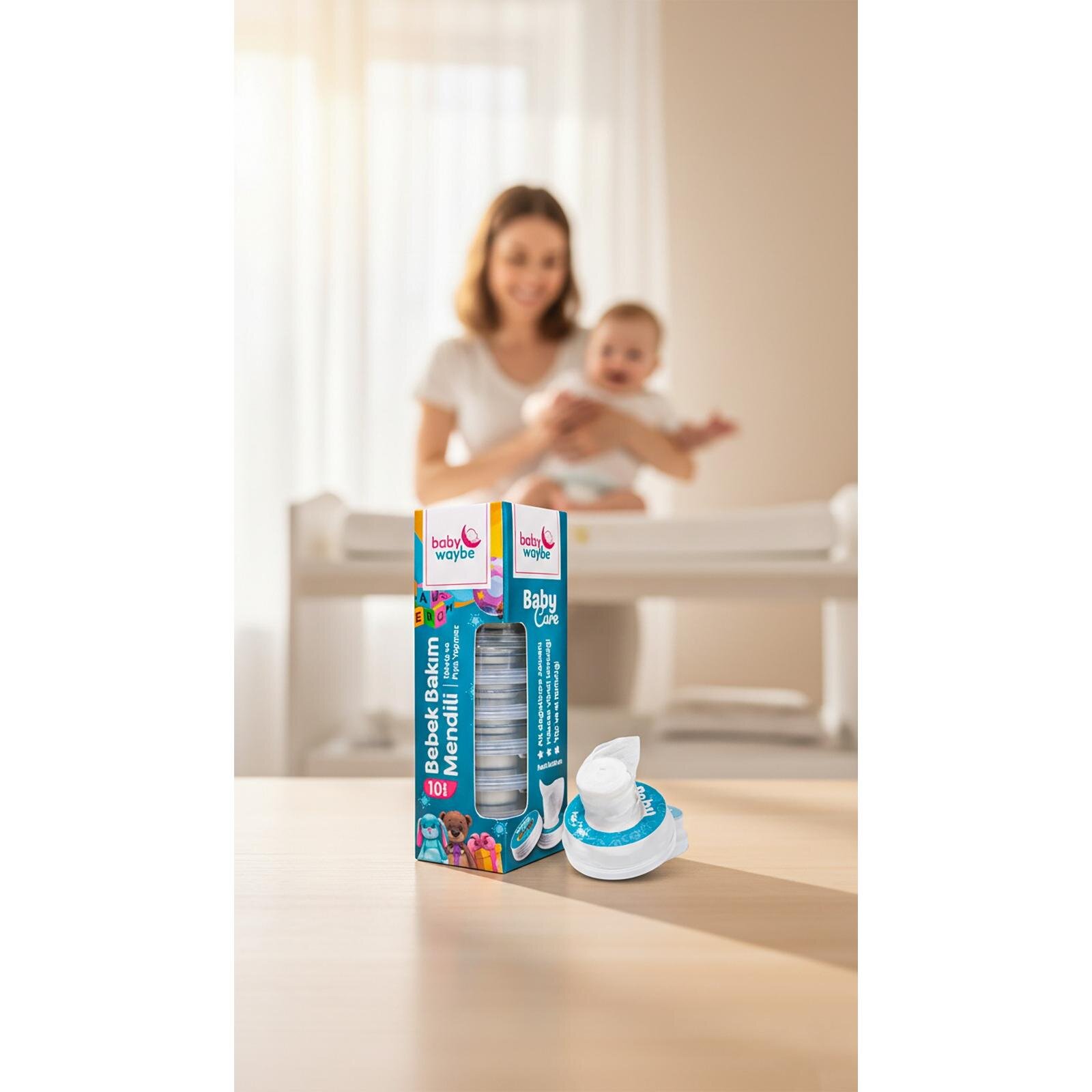 Bebek Bakım & Temizlik & Hijyen Mendili 10 x 4,5 ml