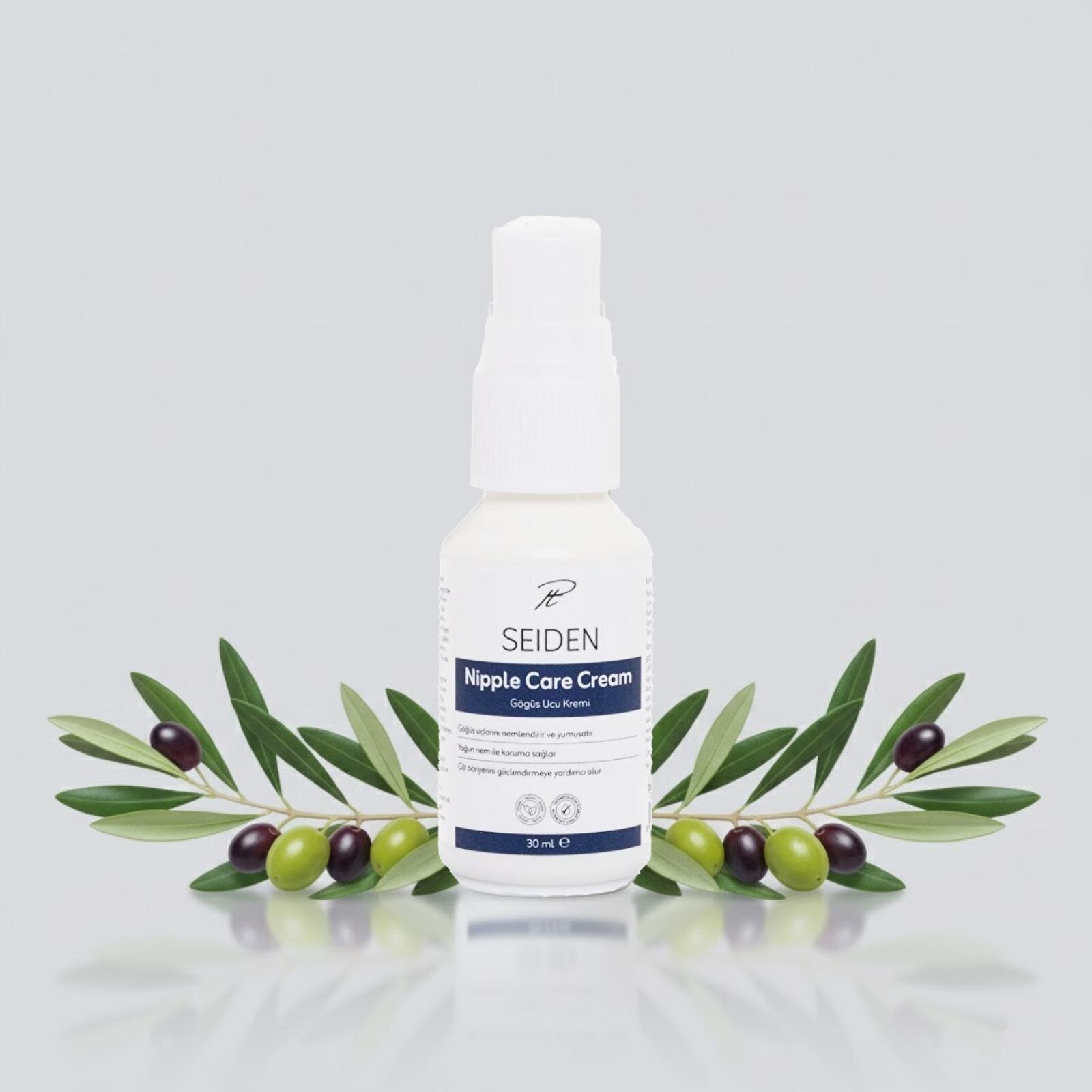 Göğüs Ucu Bakım Kremi Ve Göğüs Ucu Çatlak Kremi, Meme Ucu Bakım Kremi Vegan 30 ml