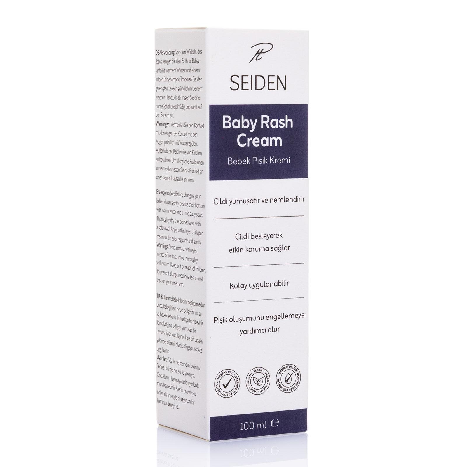 Bebek Pişik Kremi Pişik Önleyici Ve Onarıcı Bakım Kremi Vegan 100 ml