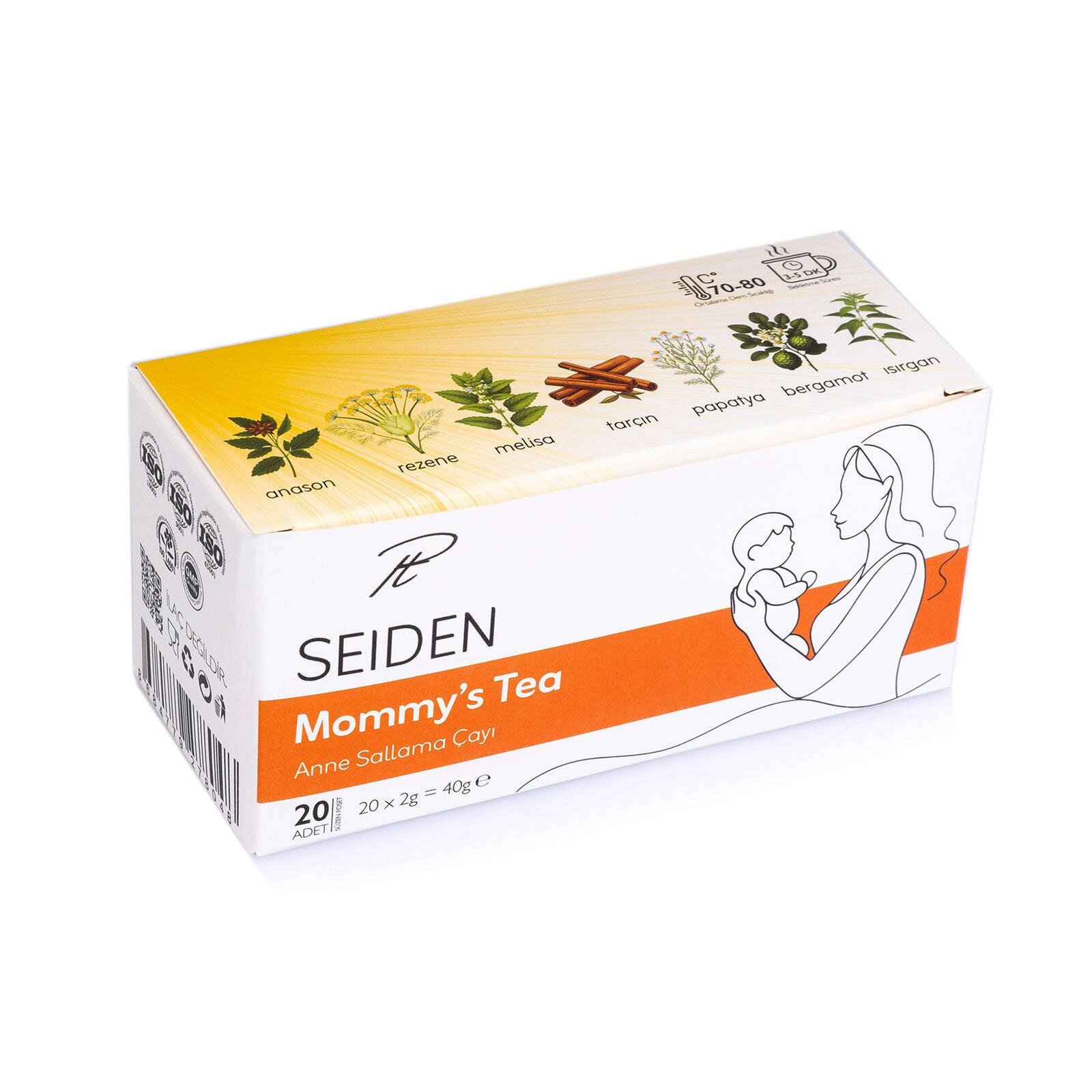 Anne Süt Arttırıcı Çayı | Sallama, Demleme 7 Farklı Doğal Içerikli Çay 20'li